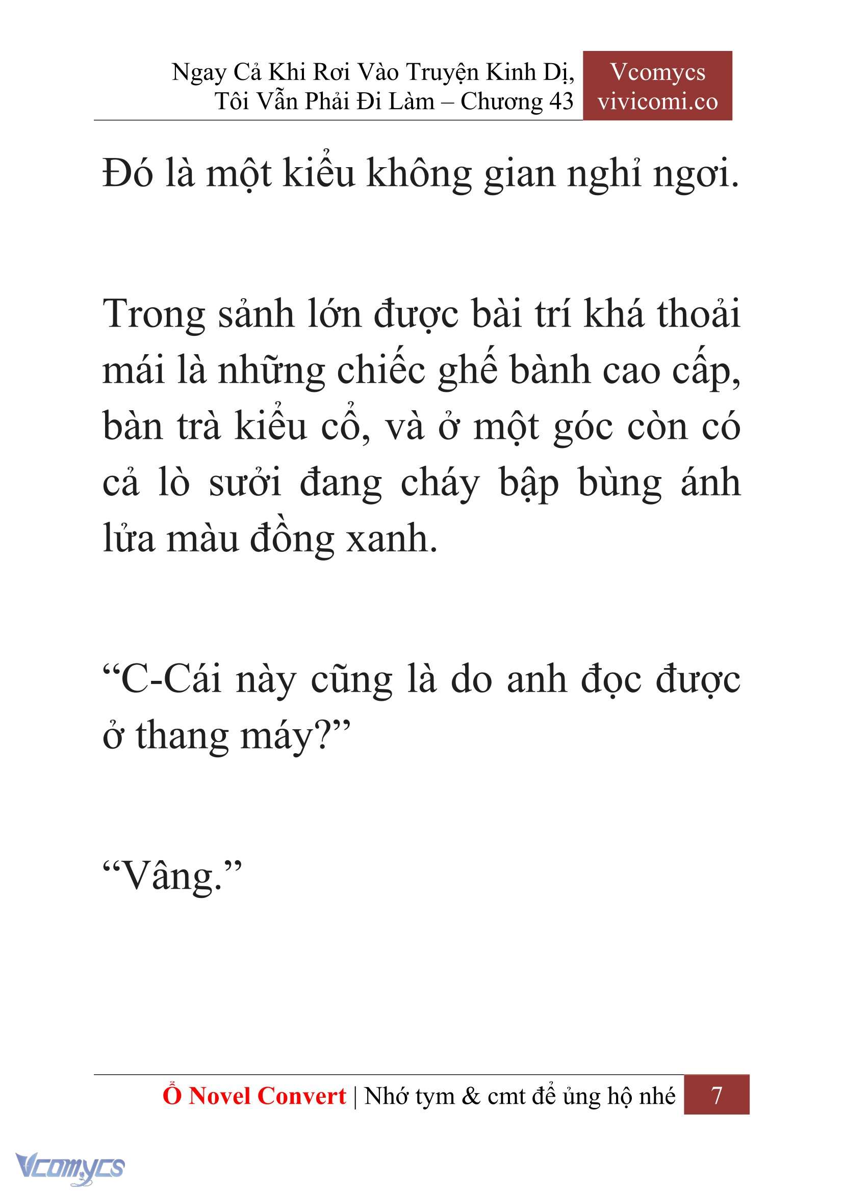 [Novel] Ngay Cả Khi Rơi Vào Truyện Kinh Dị, Tôi Vẫn Phải Đi Làm Chapter 43 - Trang 10