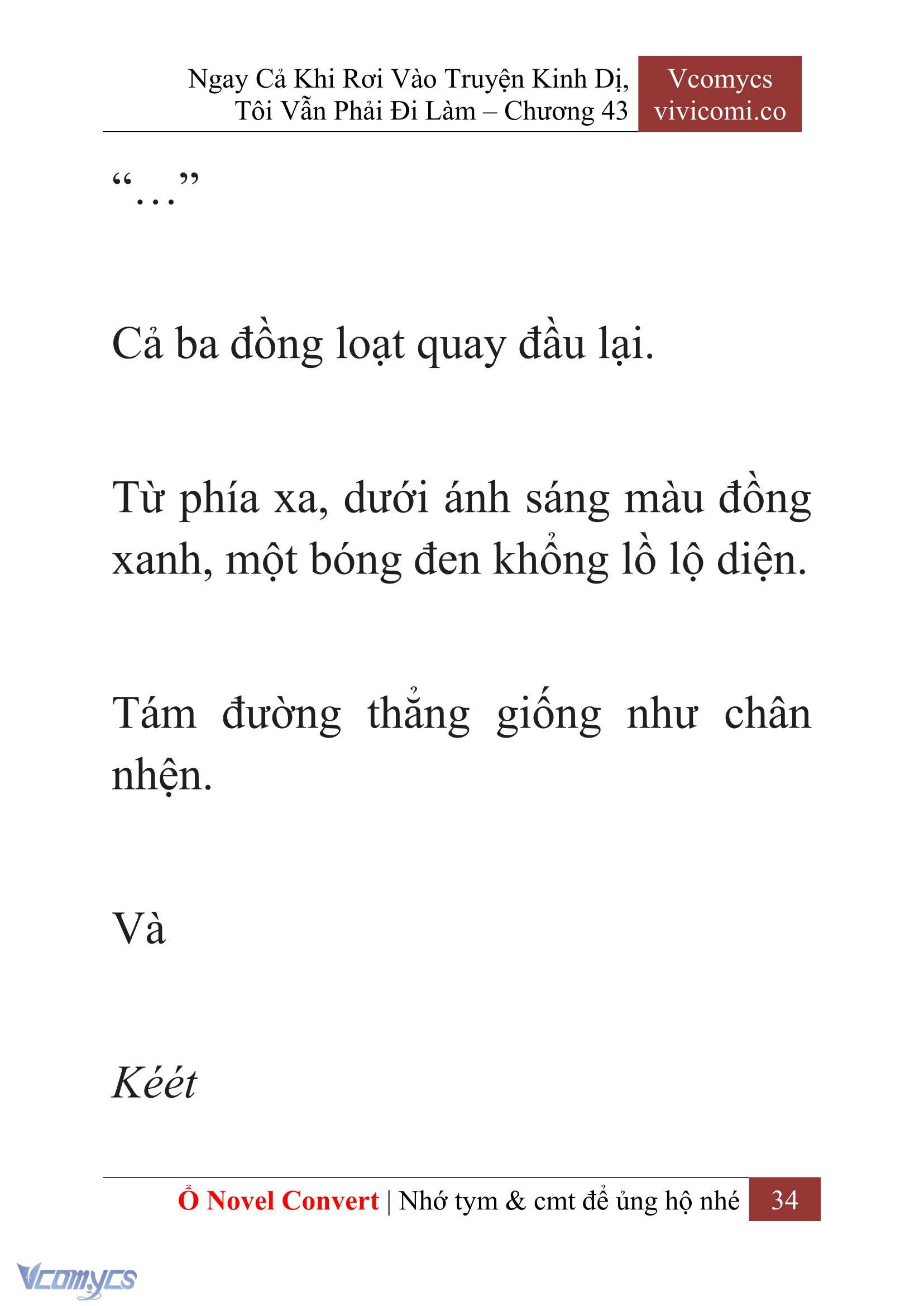 [Novel] Ngay Cả Khi Rơi Vào Truyện Kinh Dị, Tôi Vẫn Phải Đi Làm Chapter 43 - Trang 37