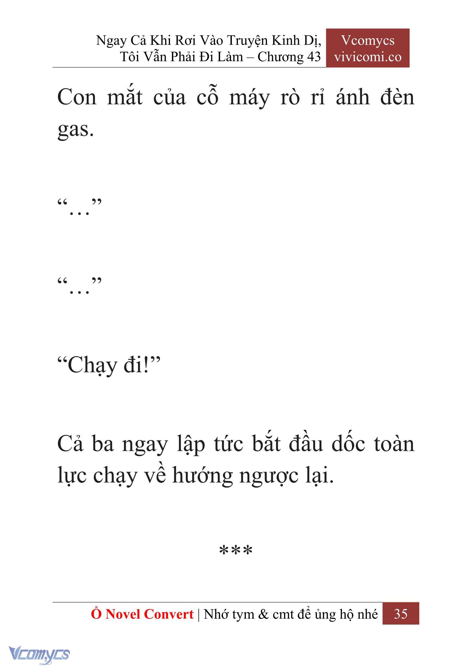 [Novel] Ngay Cả Khi Rơi Vào Truyện Kinh Dị, Tôi Vẫn Phải Đi Làm Chapter 43 - Trang 38