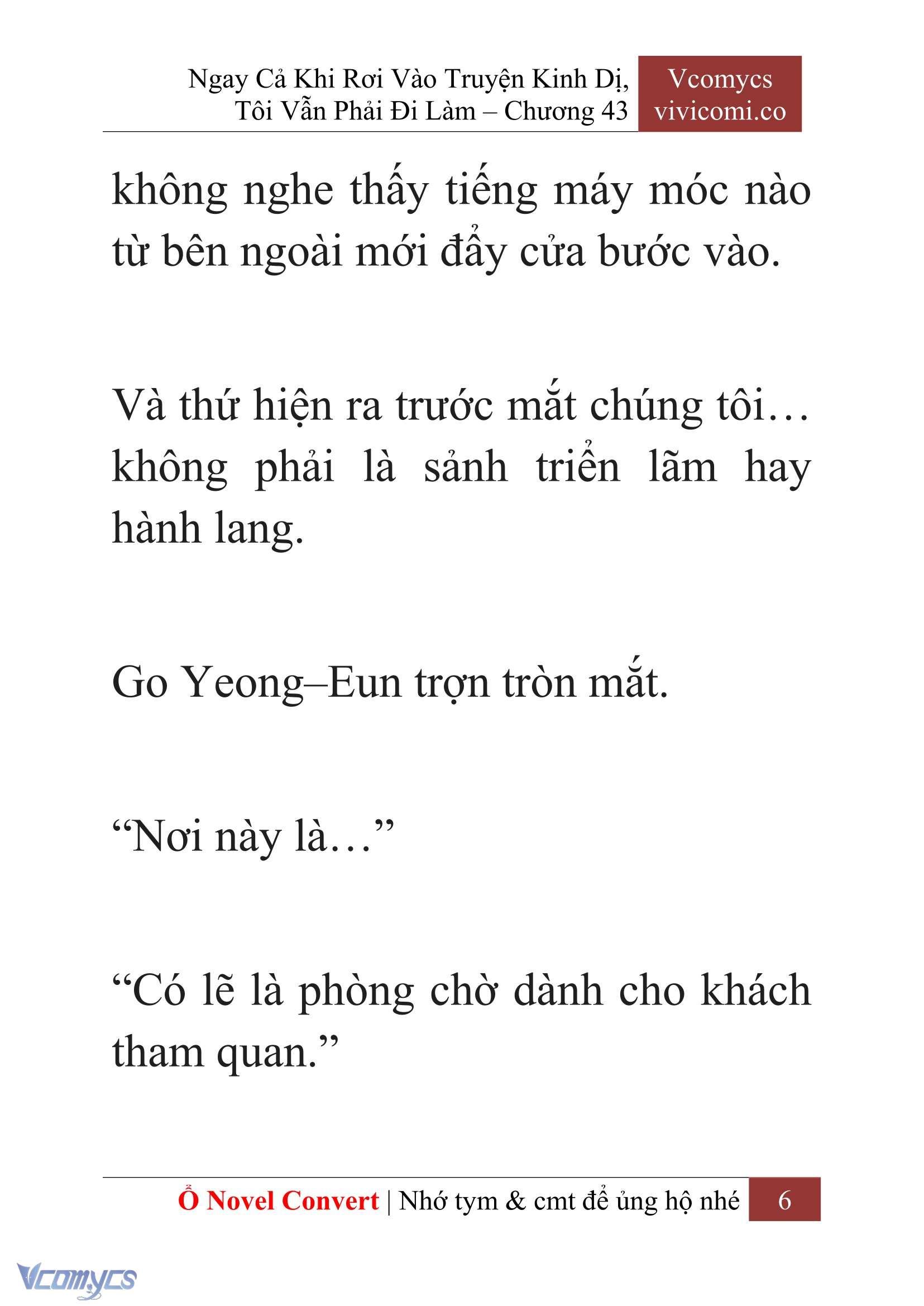 [Novel] Ngay Cả Khi Rơi Vào Truyện Kinh Dị, Tôi Vẫn Phải Đi Làm Chapter 43 - Trang 9