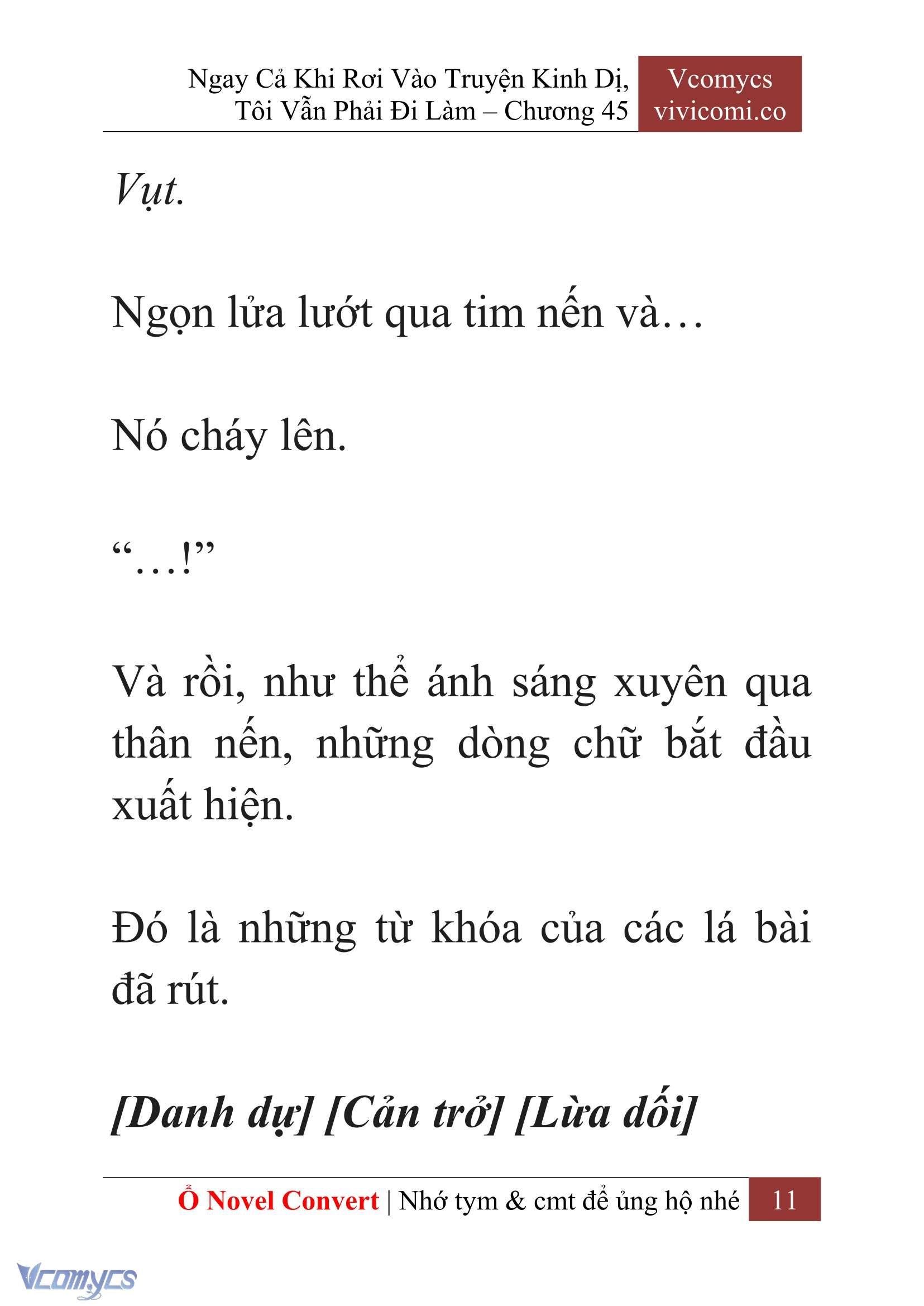 [Novel] Ngay Cả Khi Rơi Vào Truyện Kinh Dị, Tôi Vẫn Phải Đi Làm Chapter 45 - Trang 14