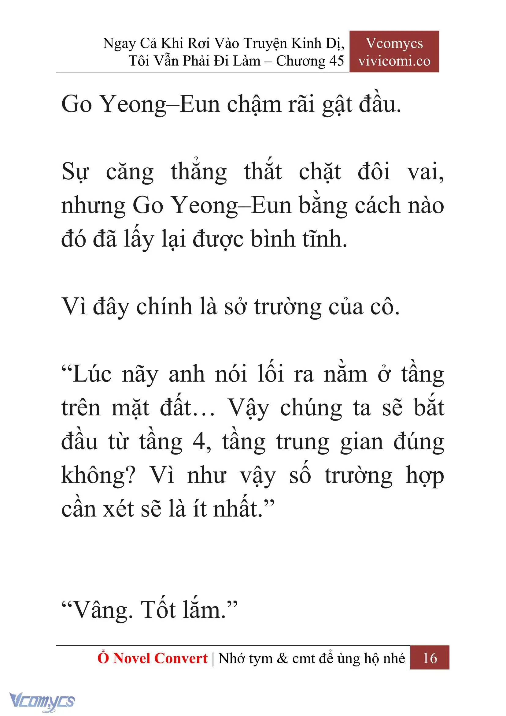 [Novel] Ngay Cả Khi Rơi Vào Truyện Kinh Dị, Tôi Vẫn Phải Đi Làm Chapter 45 - Trang 19