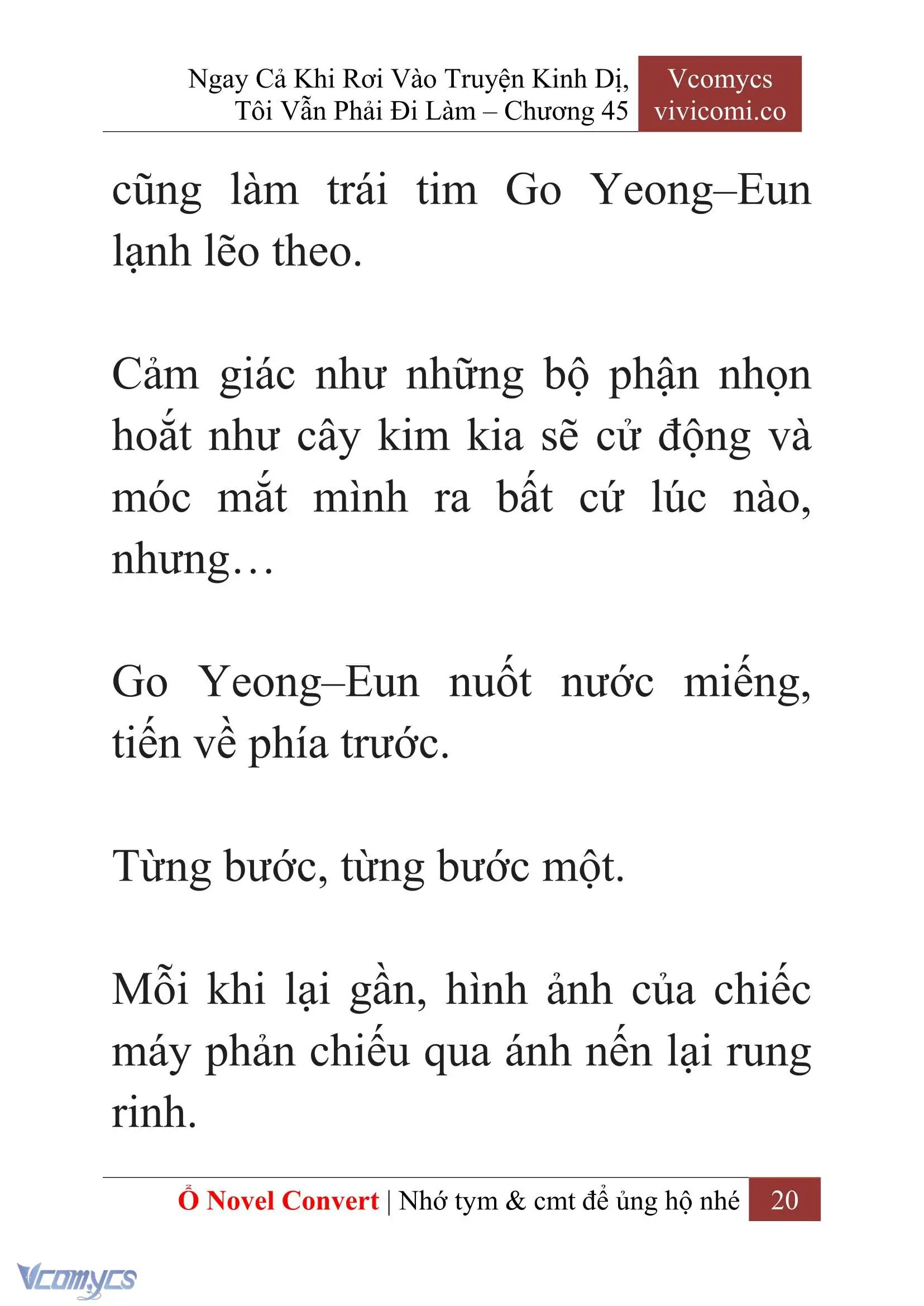 [Novel] Ngay Cả Khi Rơi Vào Truyện Kinh Dị, Tôi Vẫn Phải Đi Làm Chapter 45 - Trang 23
