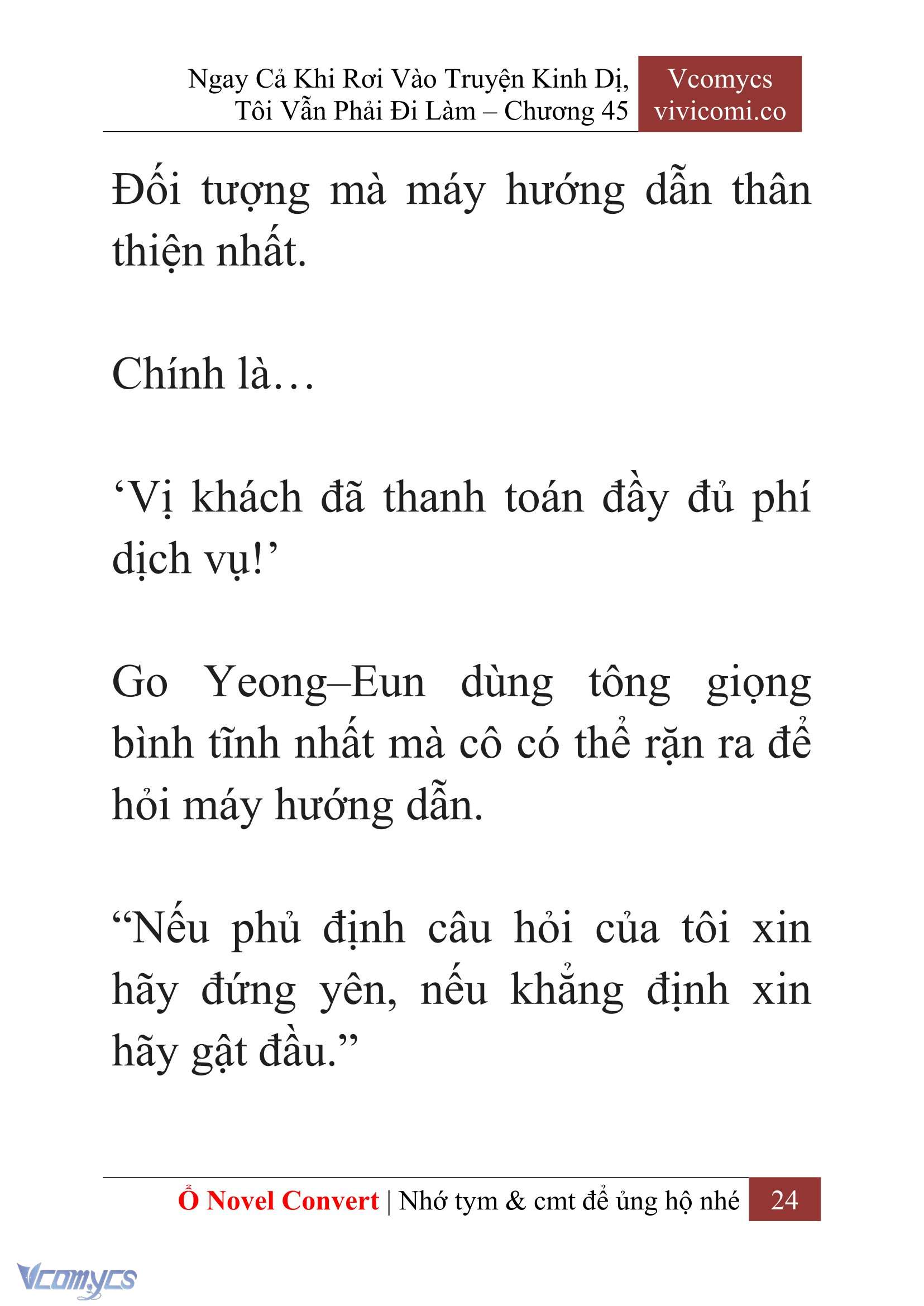 [Novel] Ngay Cả Khi Rơi Vào Truyện Kinh Dị, Tôi Vẫn Phải Đi Làm Chapter 45 - Trang 27