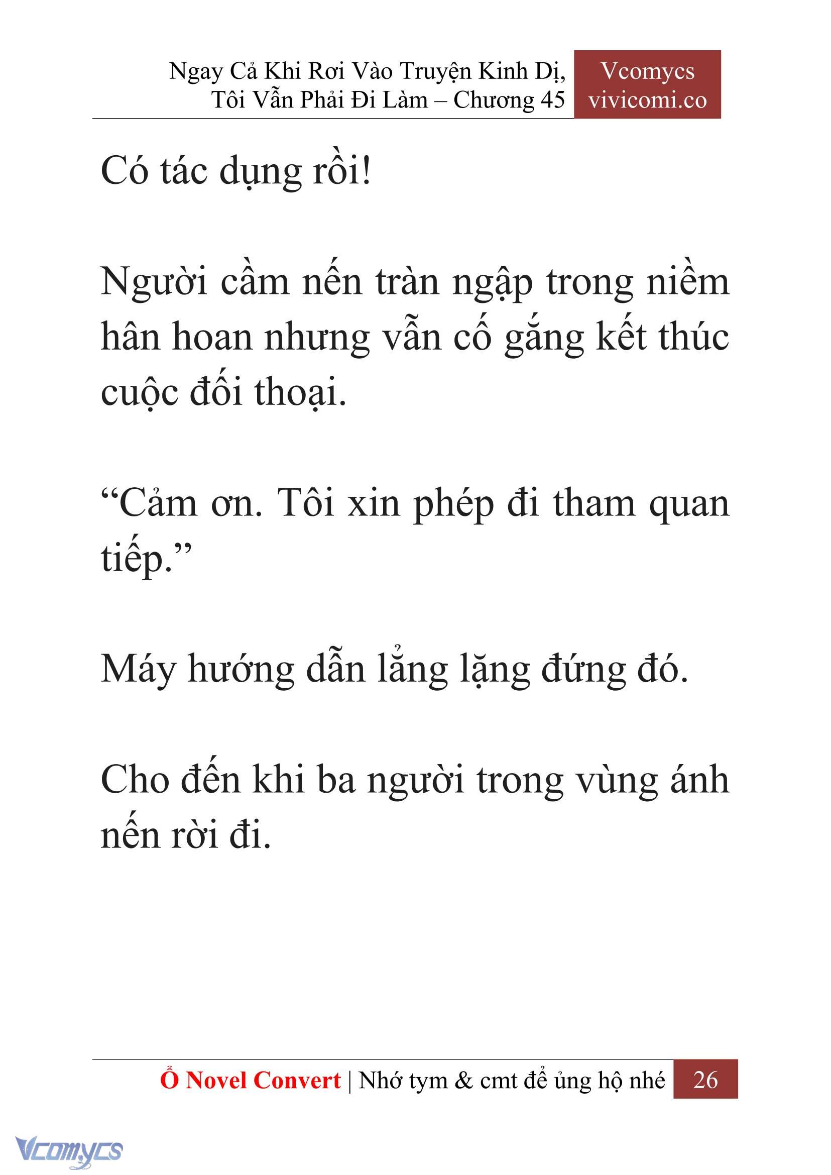 [Novel] Ngay Cả Khi Rơi Vào Truyện Kinh Dị, Tôi Vẫn Phải Đi Làm Chapter 45 - Trang 29