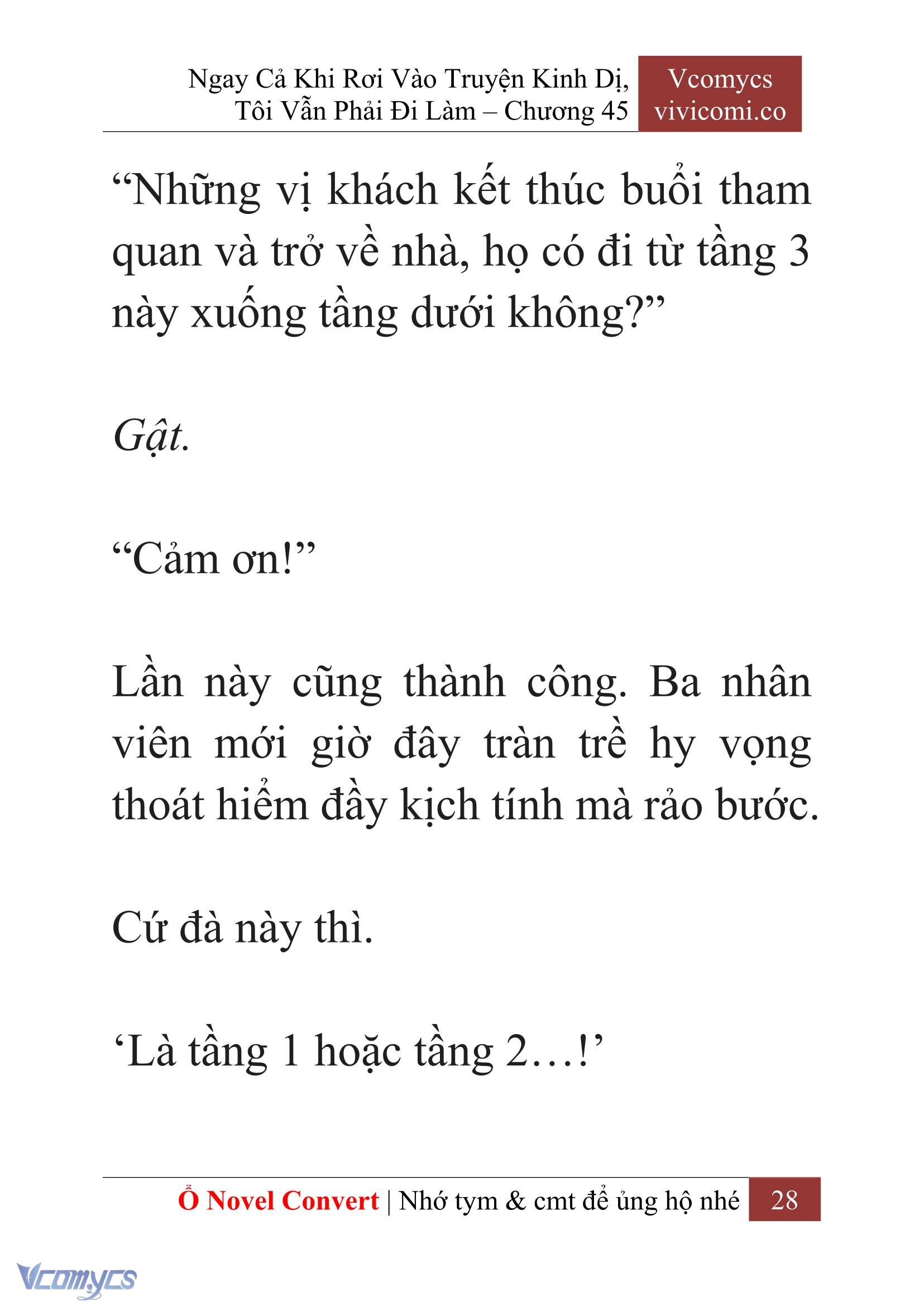 [Novel] Ngay Cả Khi Rơi Vào Truyện Kinh Dị, Tôi Vẫn Phải Đi Làm Chapter 45 - Trang 31