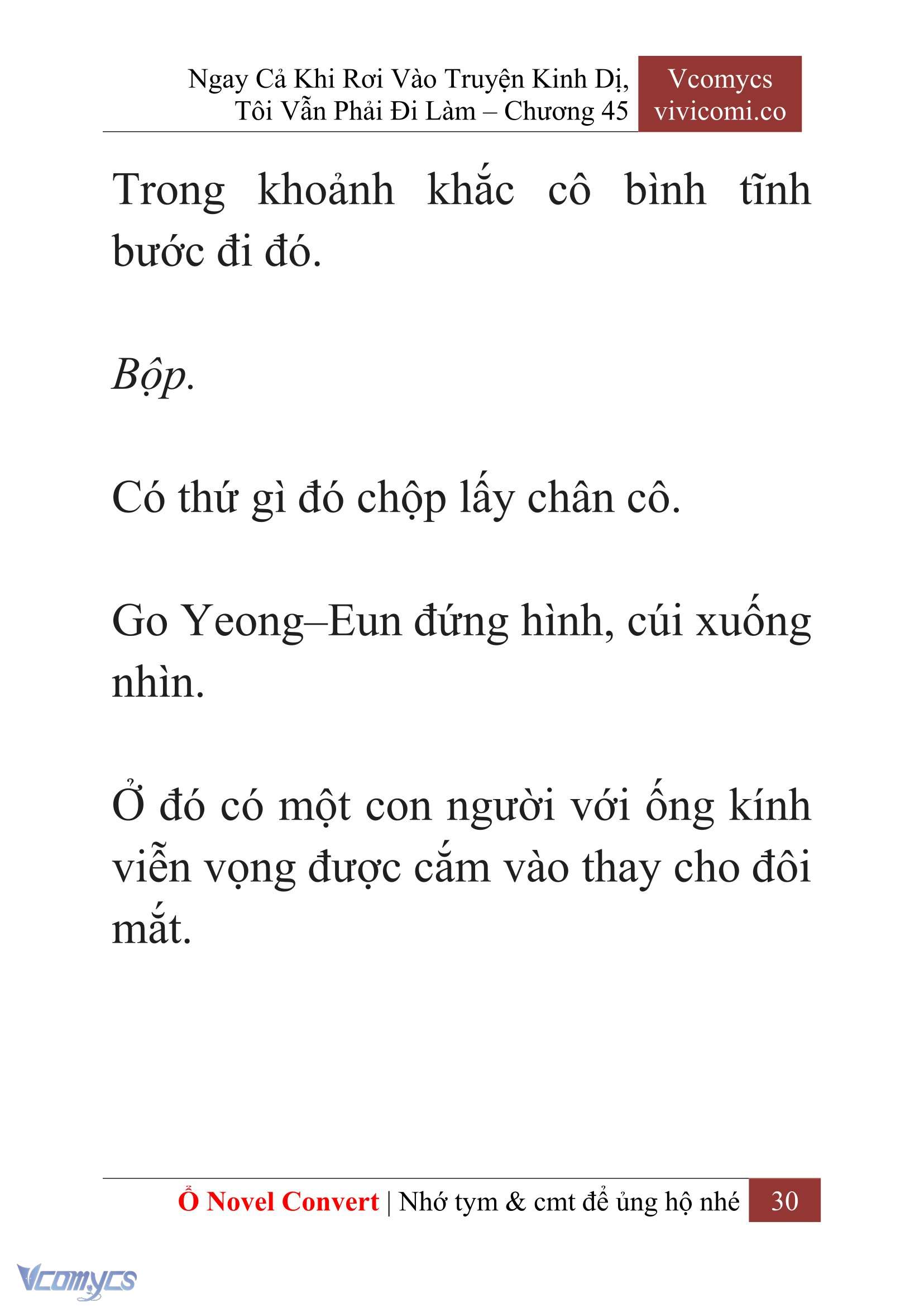 [Novel] Ngay Cả Khi Rơi Vào Truyện Kinh Dị, Tôi Vẫn Phải Đi Làm Chapter 45 - Trang 33