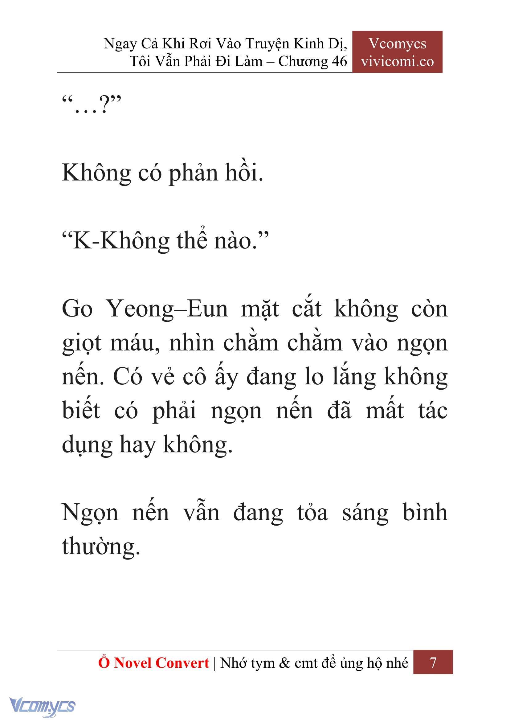 [Novel] Ngay Cả Khi Rơi Vào Truyện Kinh Dị, Tôi Vẫn Phải Đi Làm Chapter 46 - Trang 10