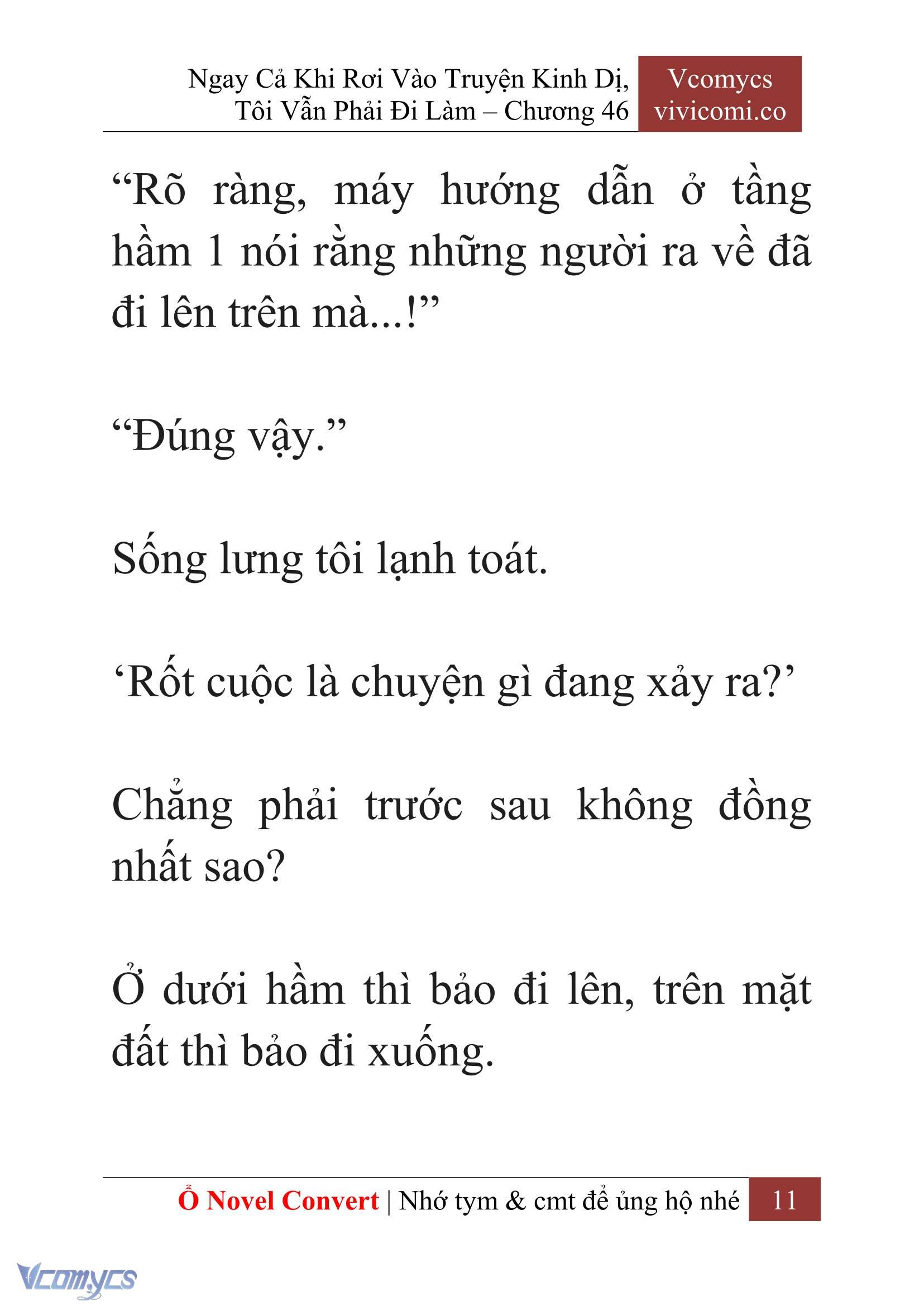 [Novel] Ngay Cả Khi Rơi Vào Truyện Kinh Dị, Tôi Vẫn Phải Đi Làm Chapter 46 - Trang 14