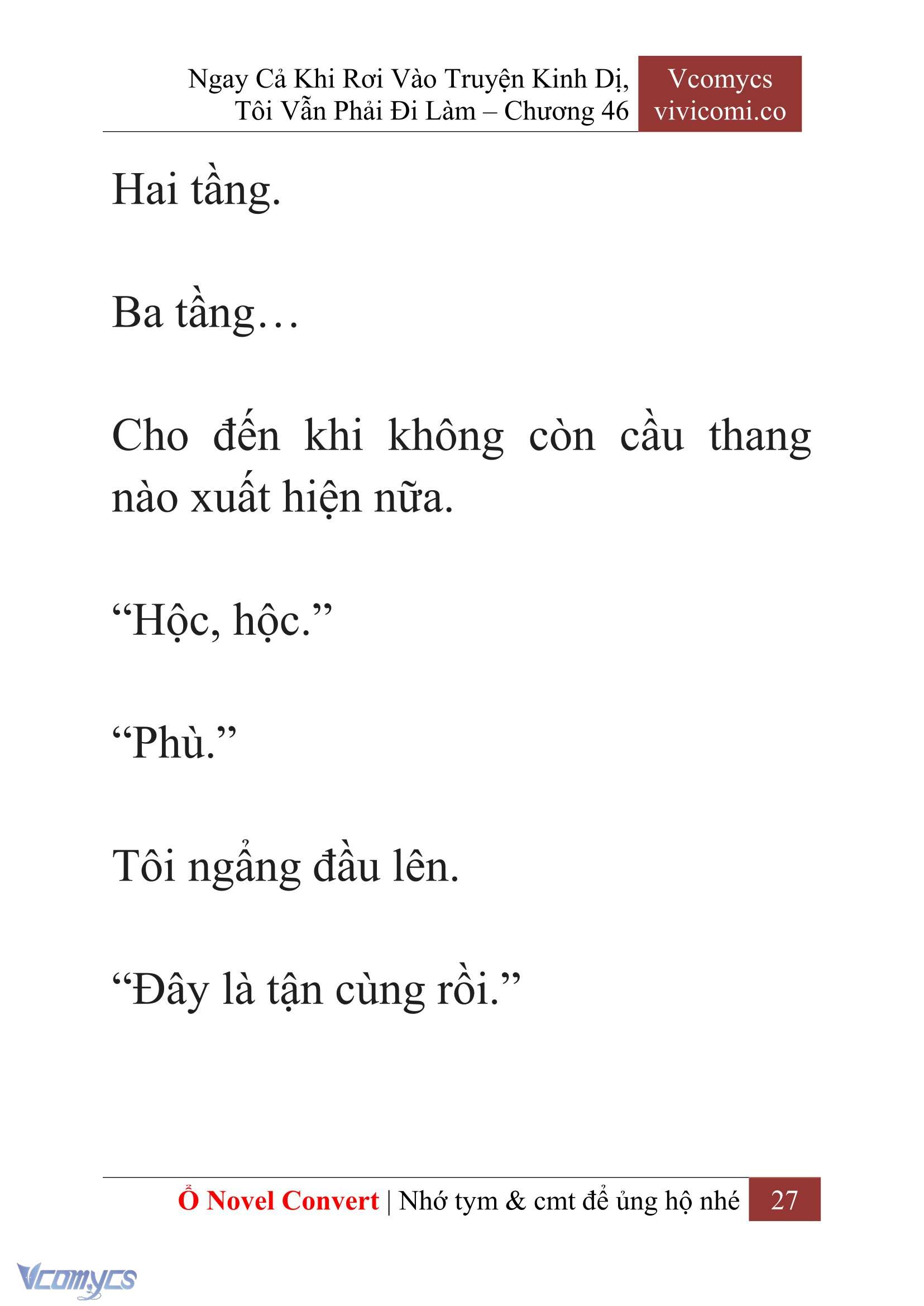[Novel] Ngay Cả Khi Rơi Vào Truyện Kinh Dị, Tôi Vẫn Phải Đi Làm Chapter 46 - Trang 30