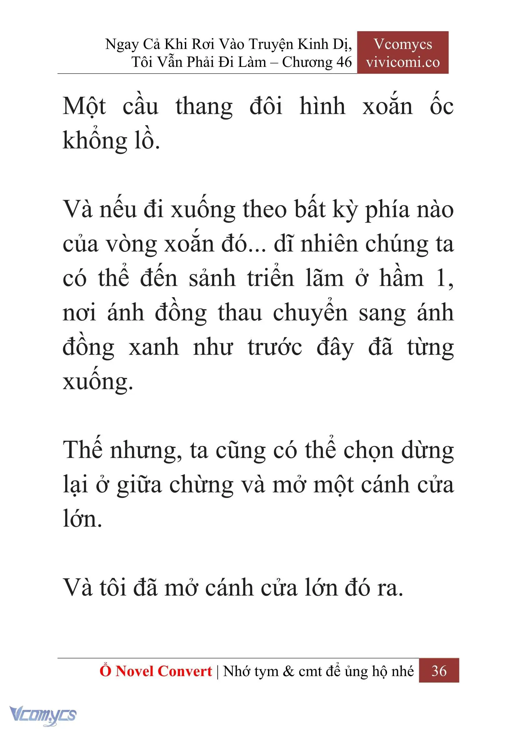 [Novel] Ngay Cả Khi Rơi Vào Truyện Kinh Dị, Tôi Vẫn Phải Đi Làm Chapter 46 - Trang 39