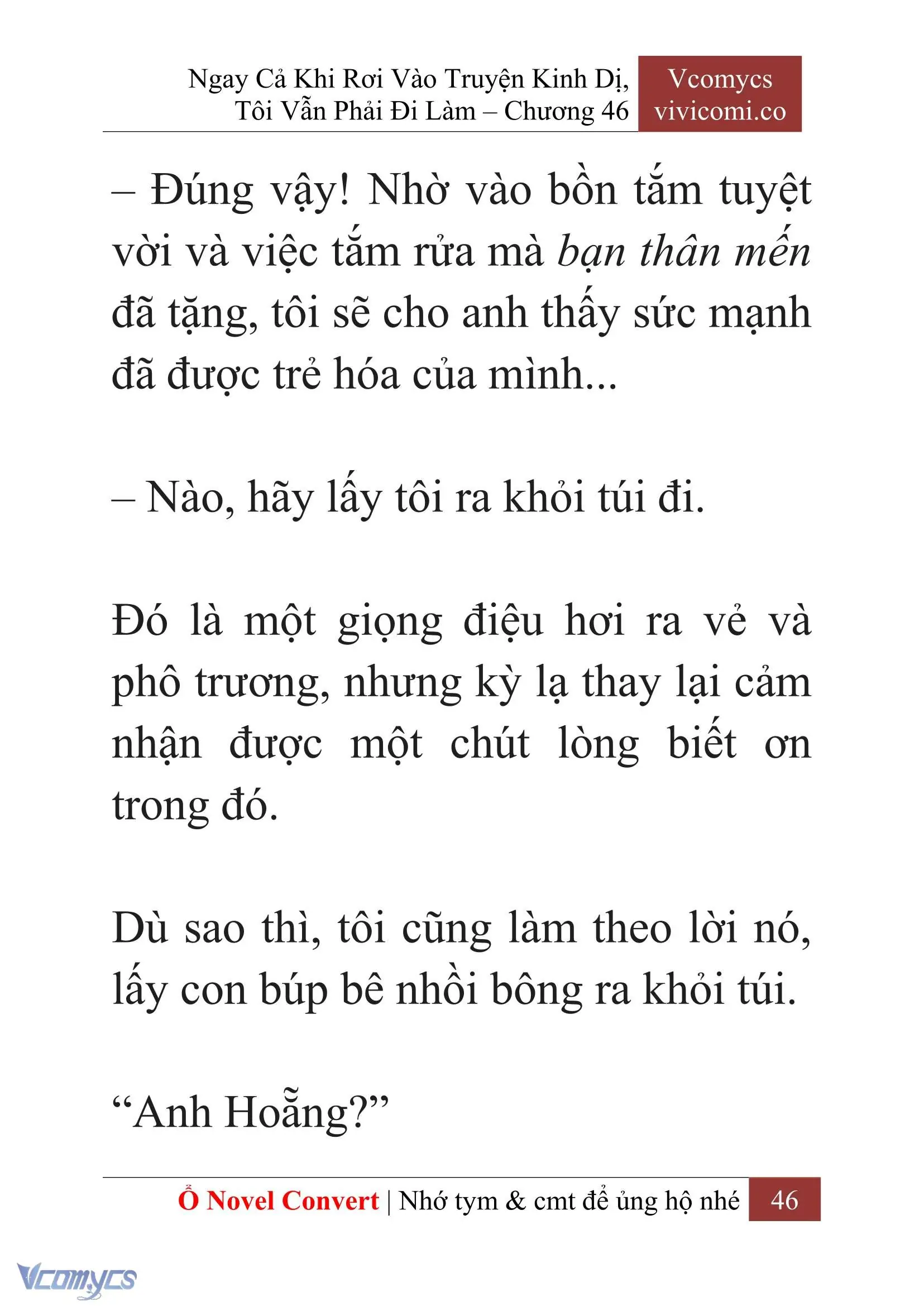 [Novel] Ngay Cả Khi Rơi Vào Truyện Kinh Dị, Tôi Vẫn Phải Đi Làm Chapter 46 - Trang 49