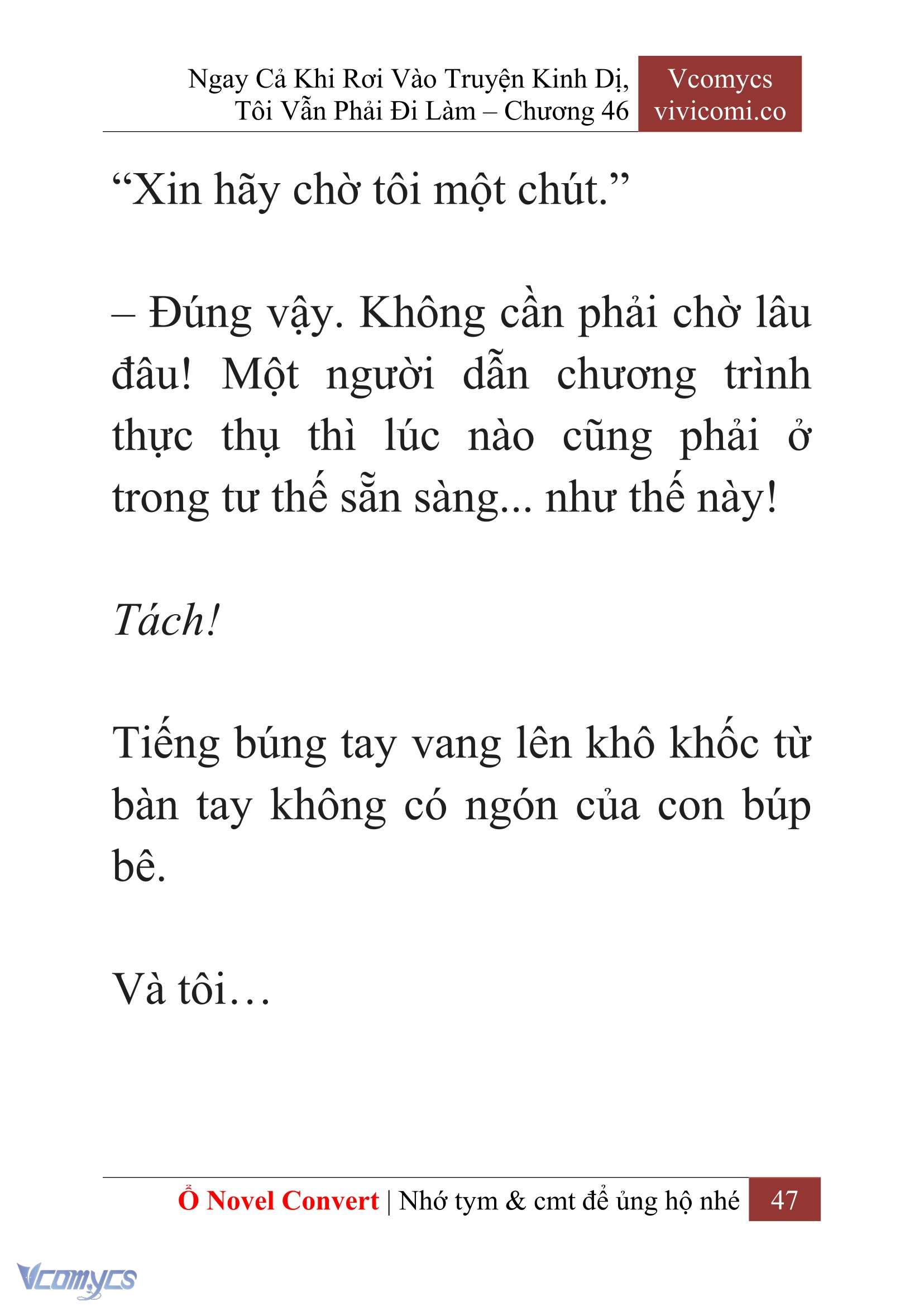 [Novel] Ngay Cả Khi Rơi Vào Truyện Kinh Dị, Tôi Vẫn Phải Đi Làm Chapter 46 - Trang 50