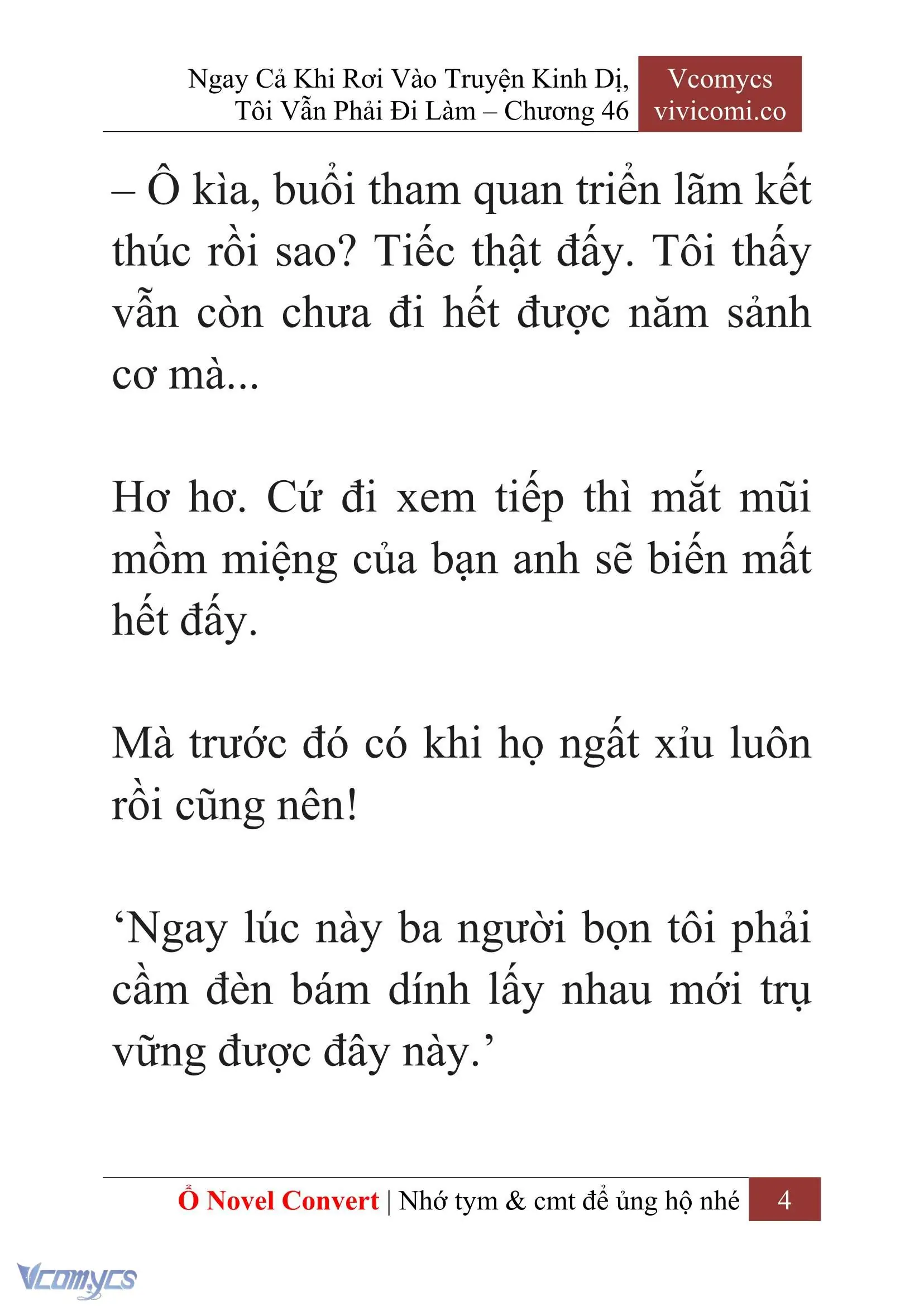 [Novel] Ngay Cả Khi Rơi Vào Truyện Kinh Dị, Tôi Vẫn Phải Đi Làm Chapter 46 - Trang 7