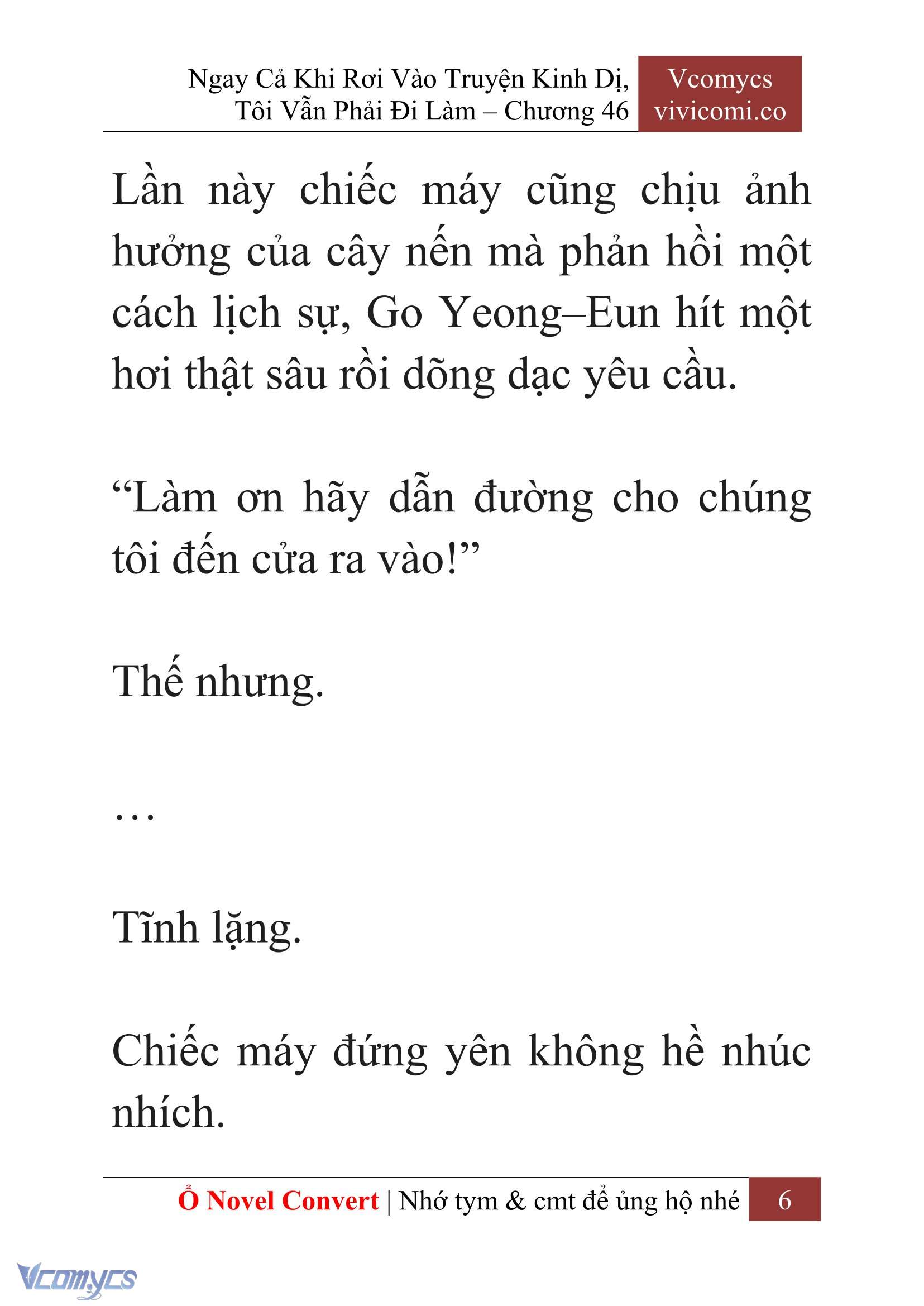 [Novel] Ngay Cả Khi Rơi Vào Truyện Kinh Dị, Tôi Vẫn Phải Đi Làm Chapter 46 - Trang 9