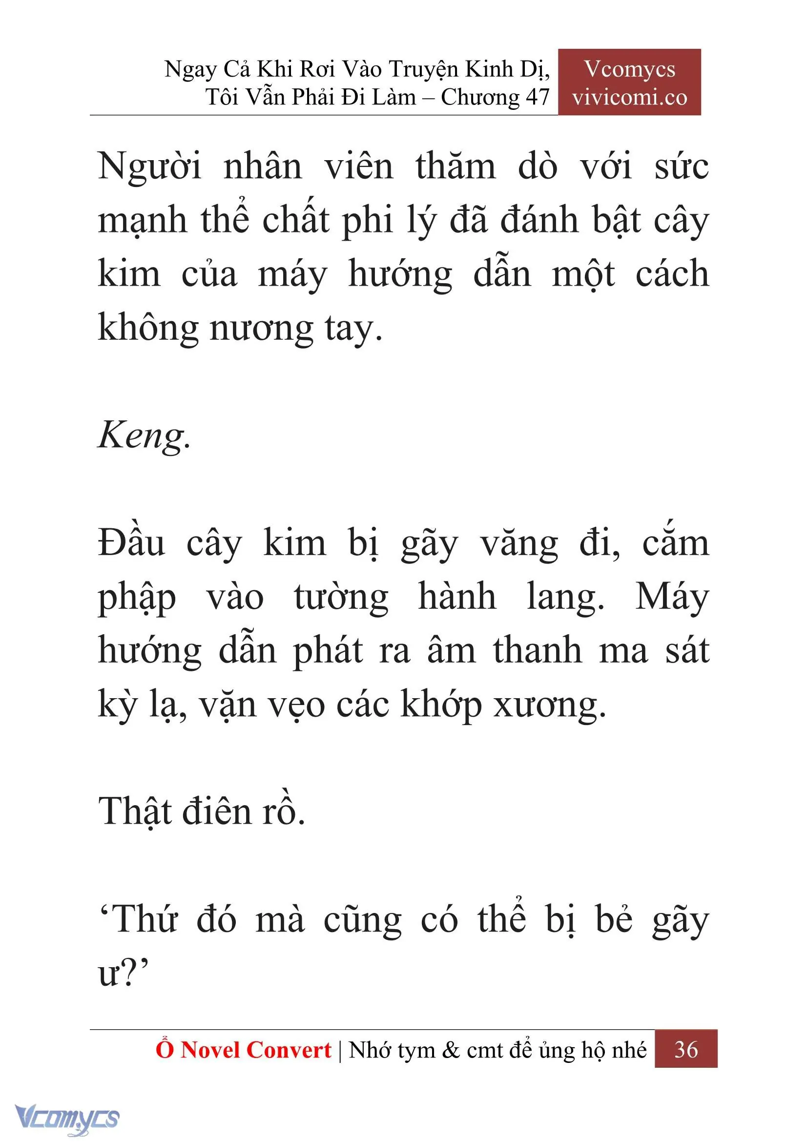 [Novel] Ngay Cả Khi Rơi Vào Truyện Kinh Dị, Tôi Vẫn Phải Đi Làm Chapter 47 - Trang 39