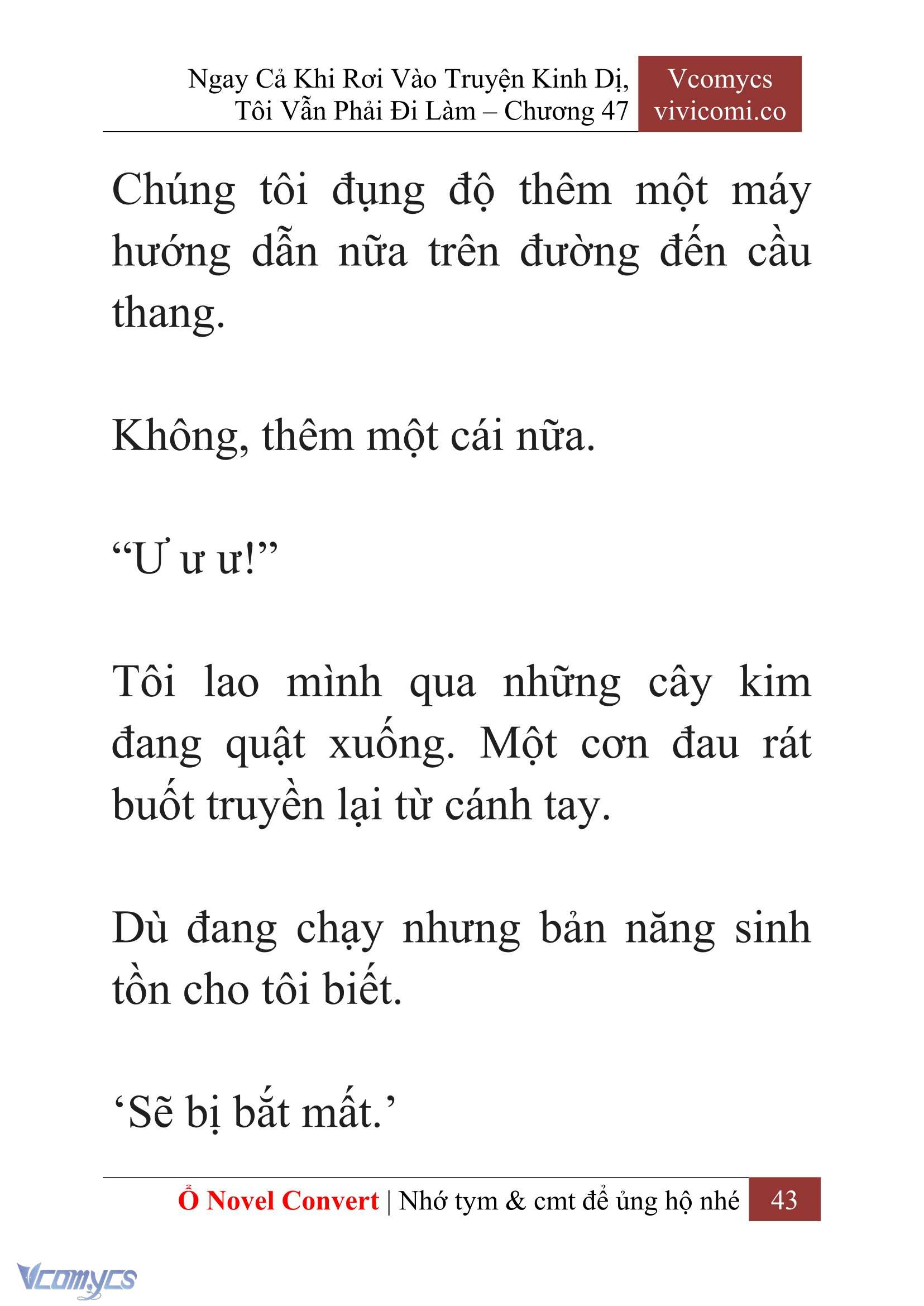 [Novel] Ngay Cả Khi Rơi Vào Truyện Kinh Dị, Tôi Vẫn Phải Đi Làm Chapter 47 - Trang 46