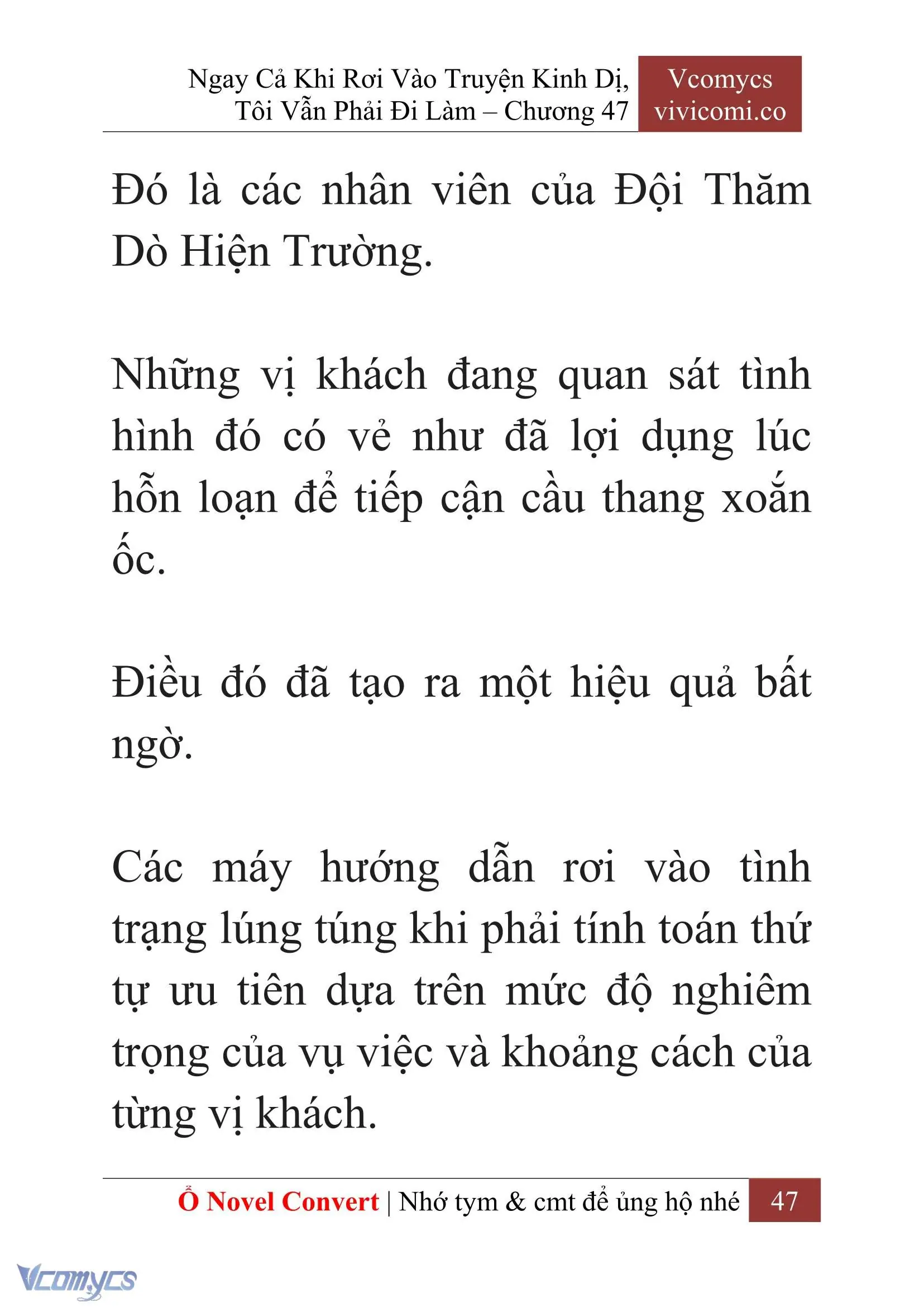 [Novel] Ngay Cả Khi Rơi Vào Truyện Kinh Dị, Tôi Vẫn Phải Đi Làm Chapter 47 - Trang 50
