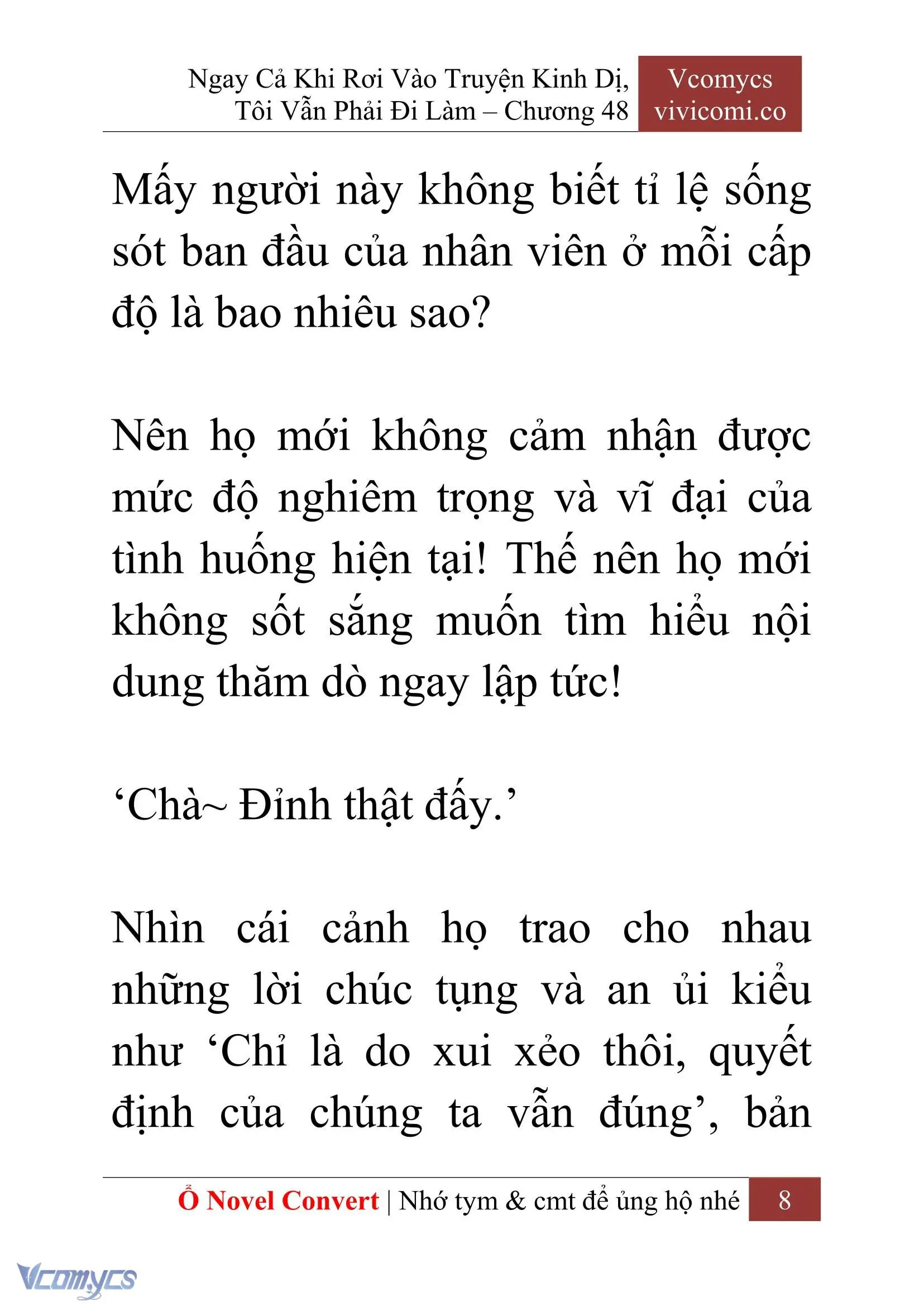 [Novel] Ngay Cả Khi Rơi Vào Truyện Kinh Dị, Tôi Vẫn Phải Đi Làm Chapter 48 - Trang 11