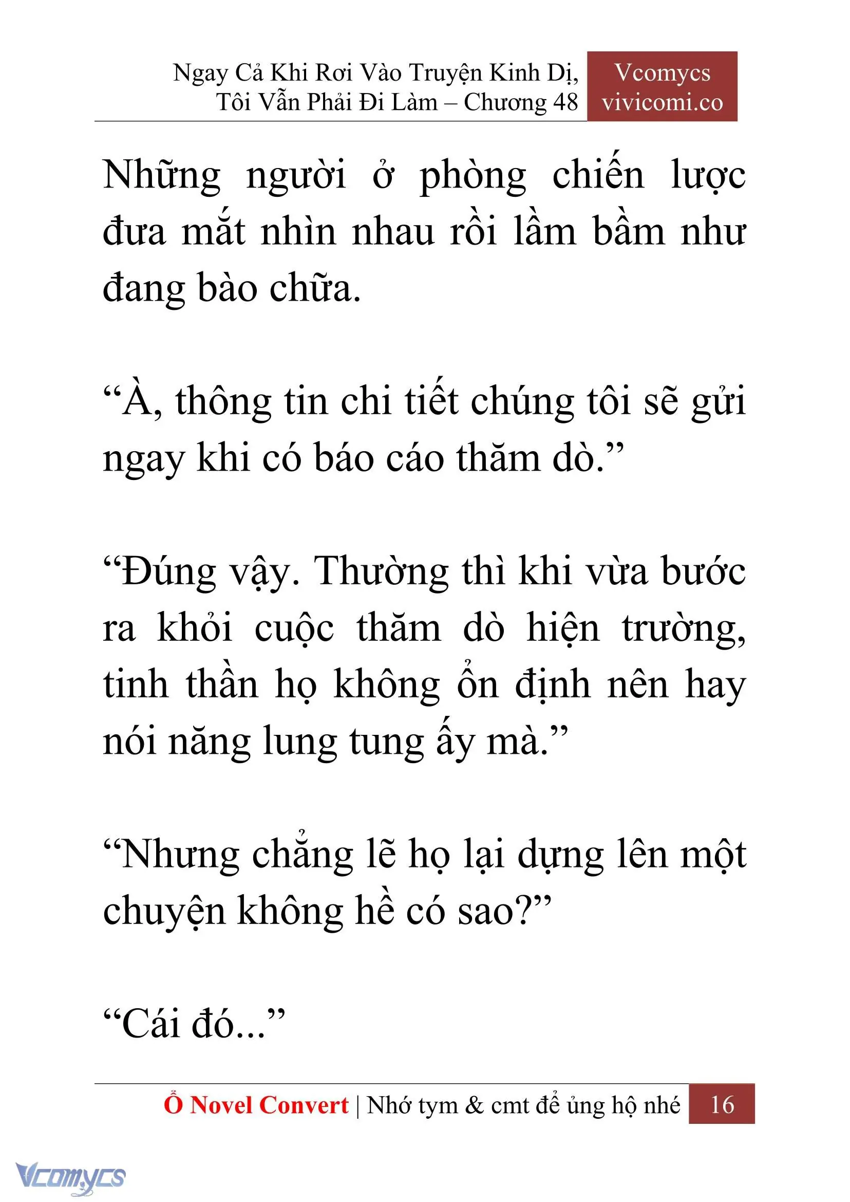 [Novel] Ngay Cả Khi Rơi Vào Truyện Kinh Dị, Tôi Vẫn Phải Đi Làm Chapter 48 - Trang 19