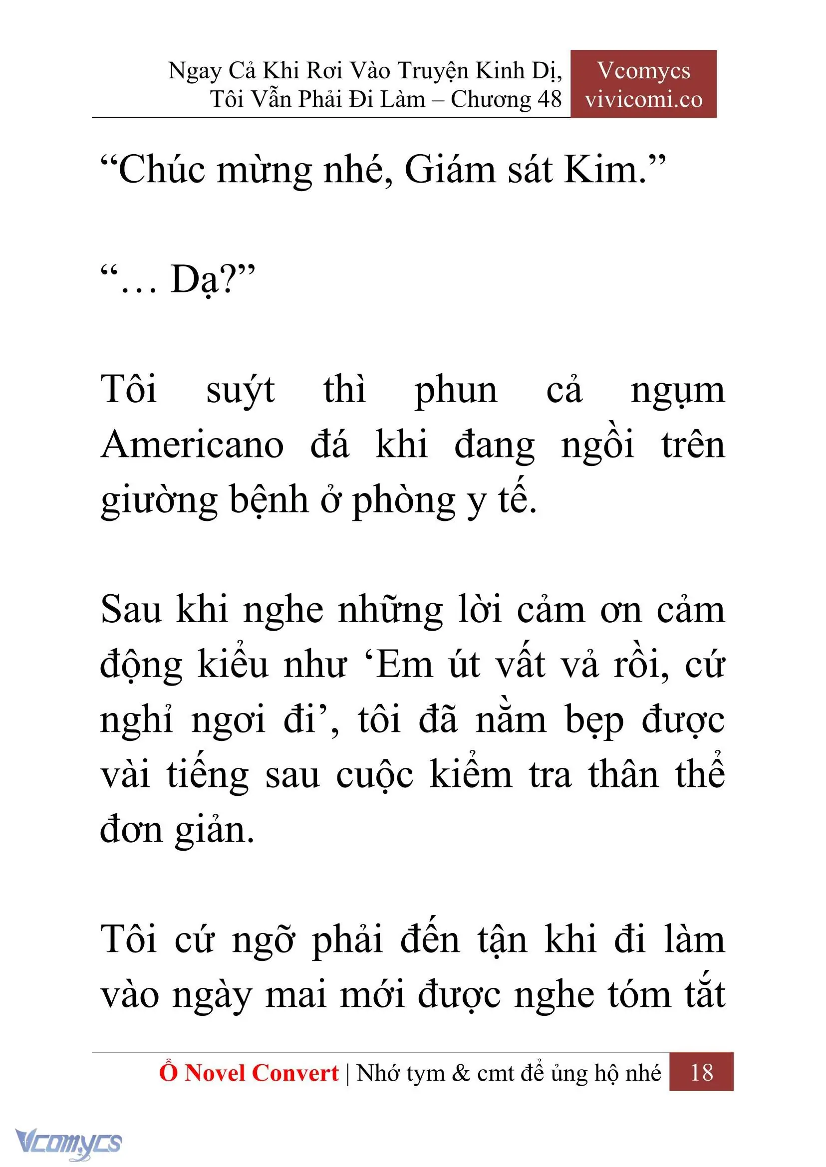 [Novel] Ngay Cả Khi Rơi Vào Truyện Kinh Dị, Tôi Vẫn Phải Đi Làm Chapter 48 - Trang 21