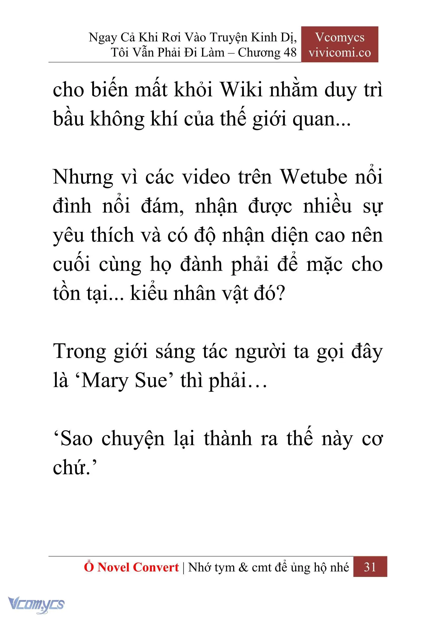 [Novel] Ngay Cả Khi Rơi Vào Truyện Kinh Dị, Tôi Vẫn Phải Đi Làm Chapter 48 - Trang 34