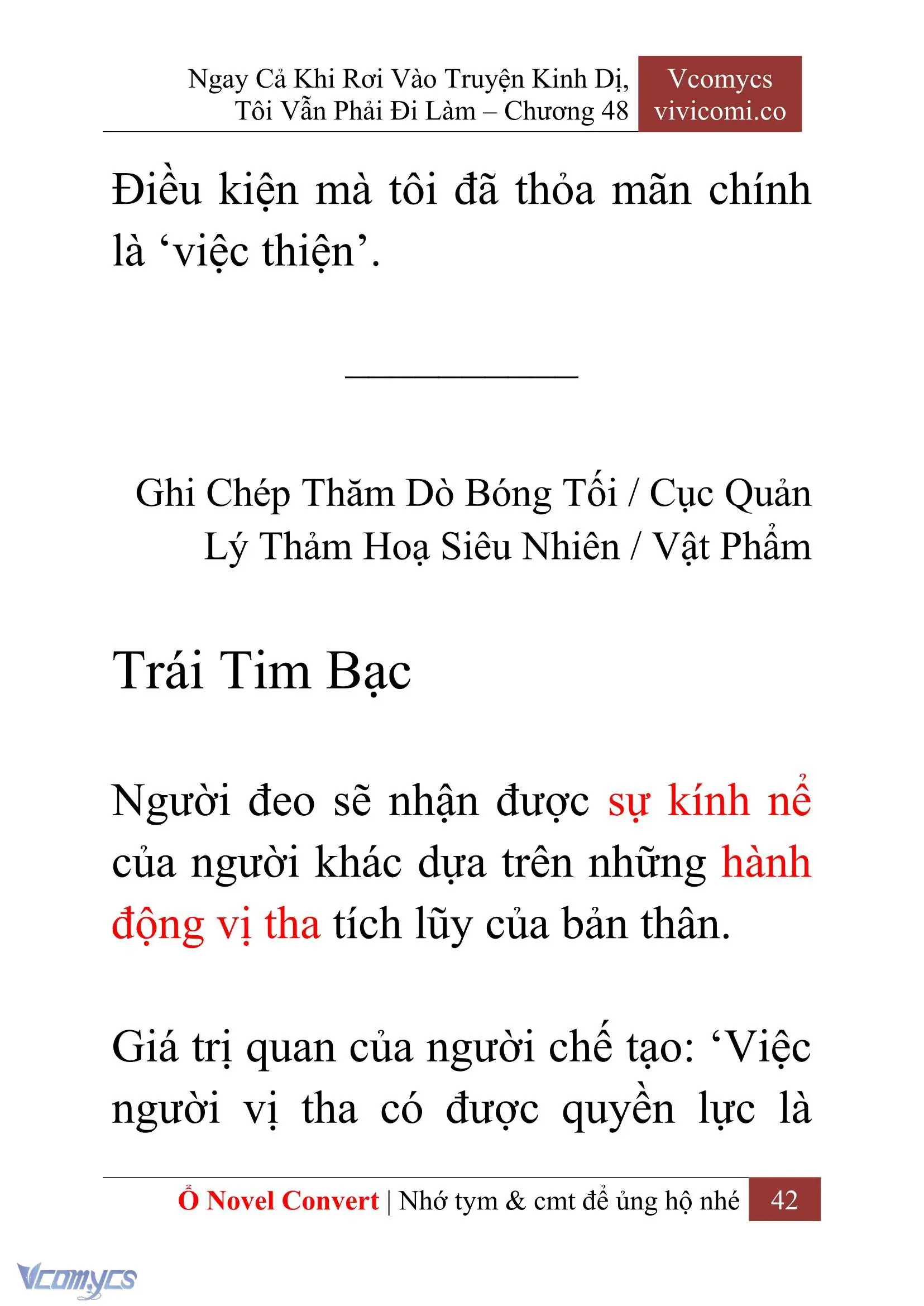 [Novel] Ngay Cả Khi Rơi Vào Truyện Kinh Dị, Tôi Vẫn Phải Đi Làm Chapter 48 - Trang 45