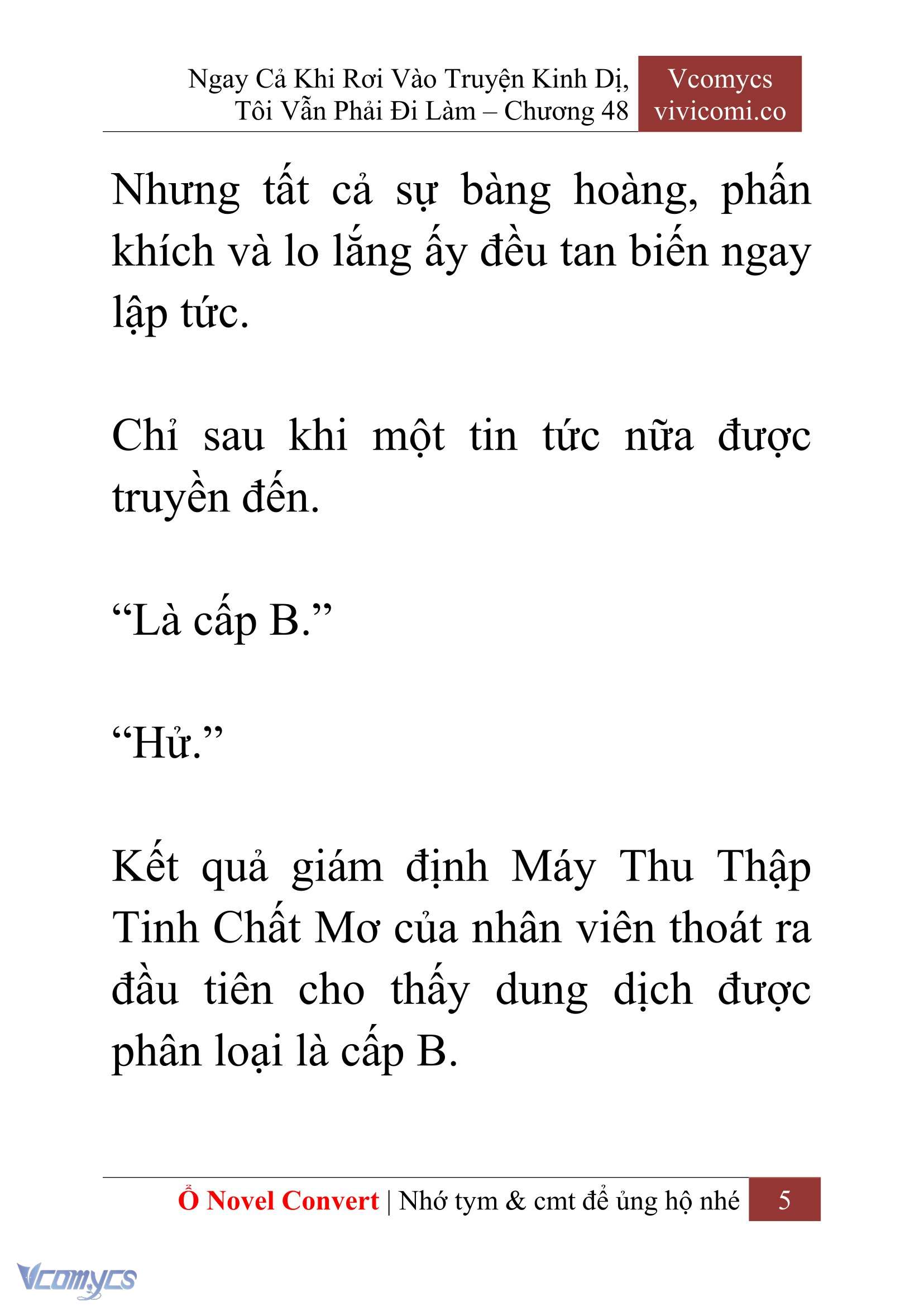 [Novel] Ngay Cả Khi Rơi Vào Truyện Kinh Dị, Tôi Vẫn Phải Đi Làm Chapter 48 - Trang 8