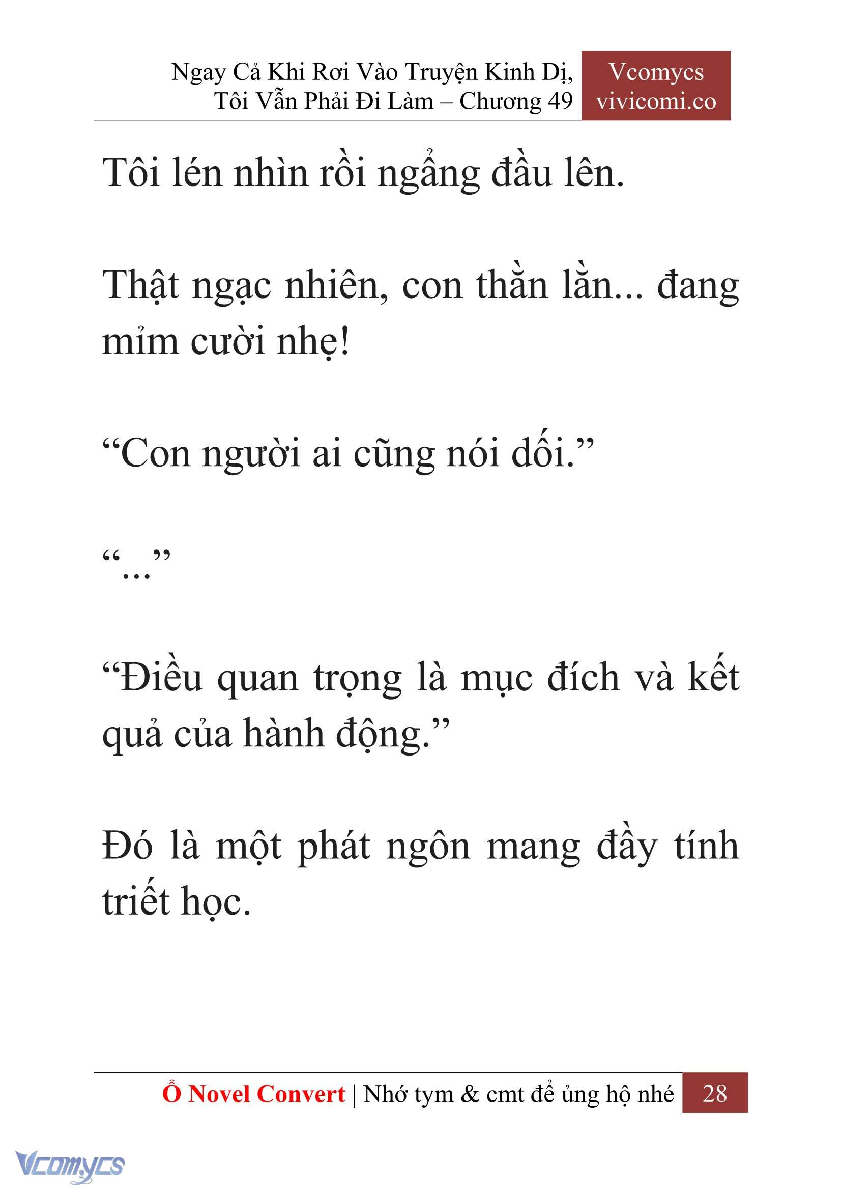 [Novel] Ngay Cả Khi Rơi Vào Truyện Kinh Dị, Tôi Vẫn Phải Đi Làm Chapter 49 - Trang 31