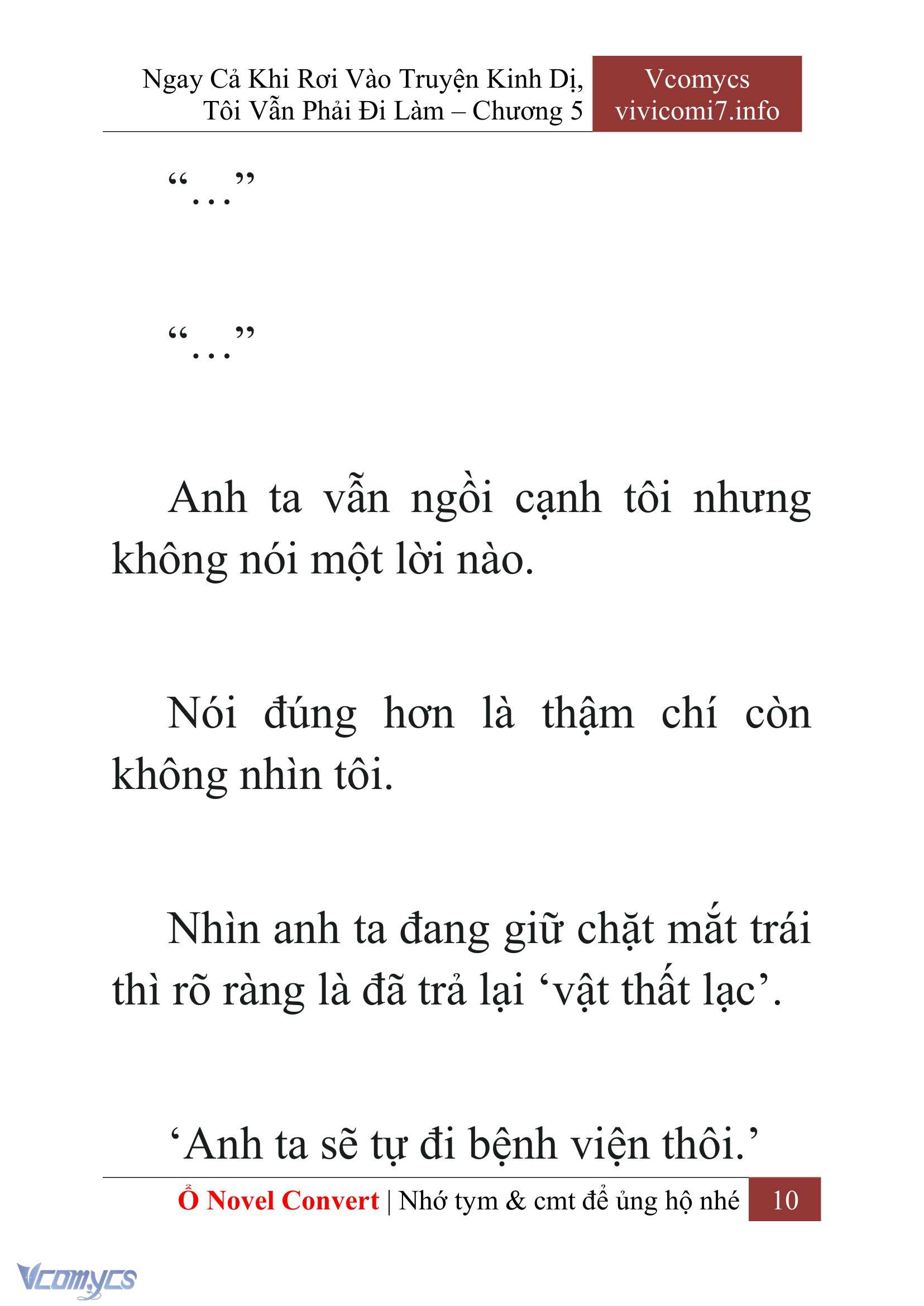 [Novel] Ngay Cả Khi Rơi Vào Truyện Kinh Dị, Tôi Vẫn Phải Đi Làm Chapter 5 - Trang 13