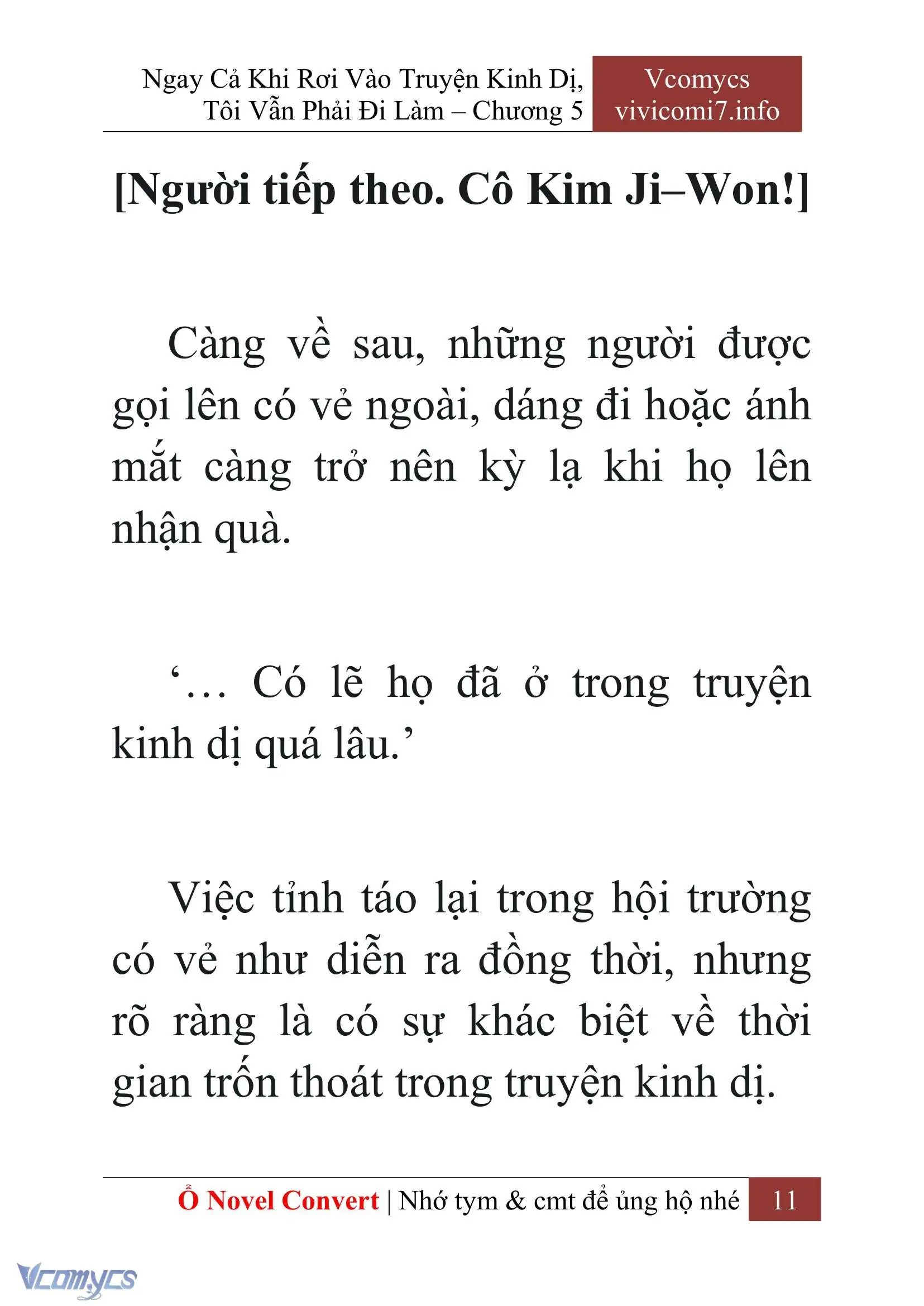 [Novel] Ngay Cả Khi Rơi Vào Truyện Kinh Dị, Tôi Vẫn Phải Đi Làm Chapter 5 - Trang 14