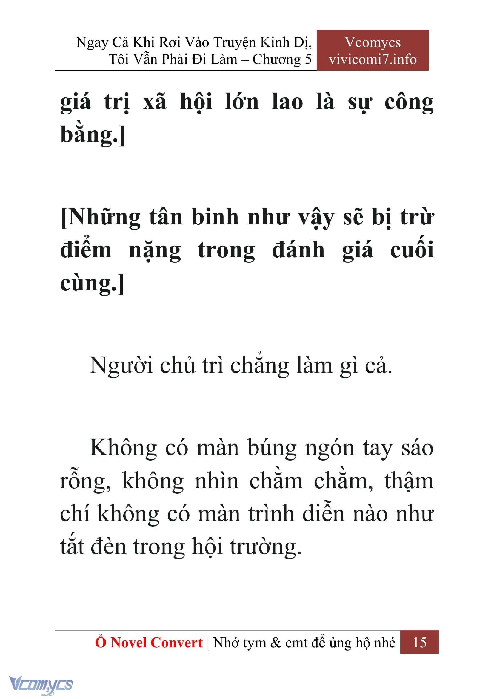 [Novel] Ngay Cả Khi Rơi Vào Truyện Kinh Dị, Tôi Vẫn Phải Đi Làm Chapter 5 - Trang 18