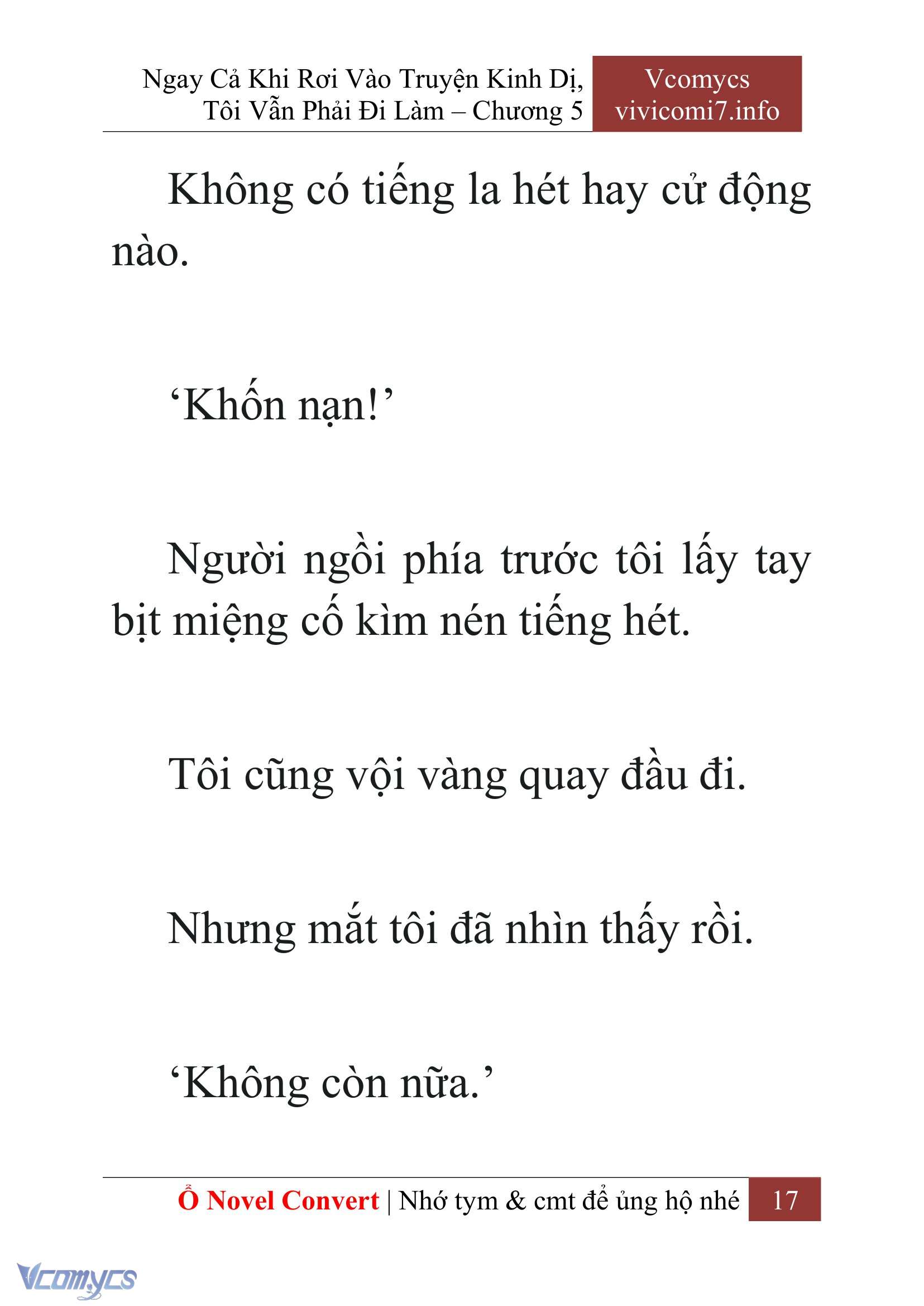 [Novel] Ngay Cả Khi Rơi Vào Truyện Kinh Dị, Tôi Vẫn Phải Đi Làm Chapter 5 - Trang 20