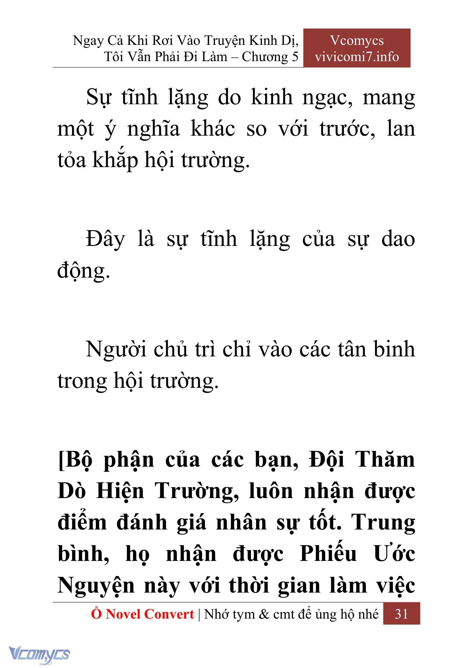 [Novel] Ngay Cả Khi Rơi Vào Truyện Kinh Dị, Tôi Vẫn Phải Đi Làm Chapter 5 - Trang 34