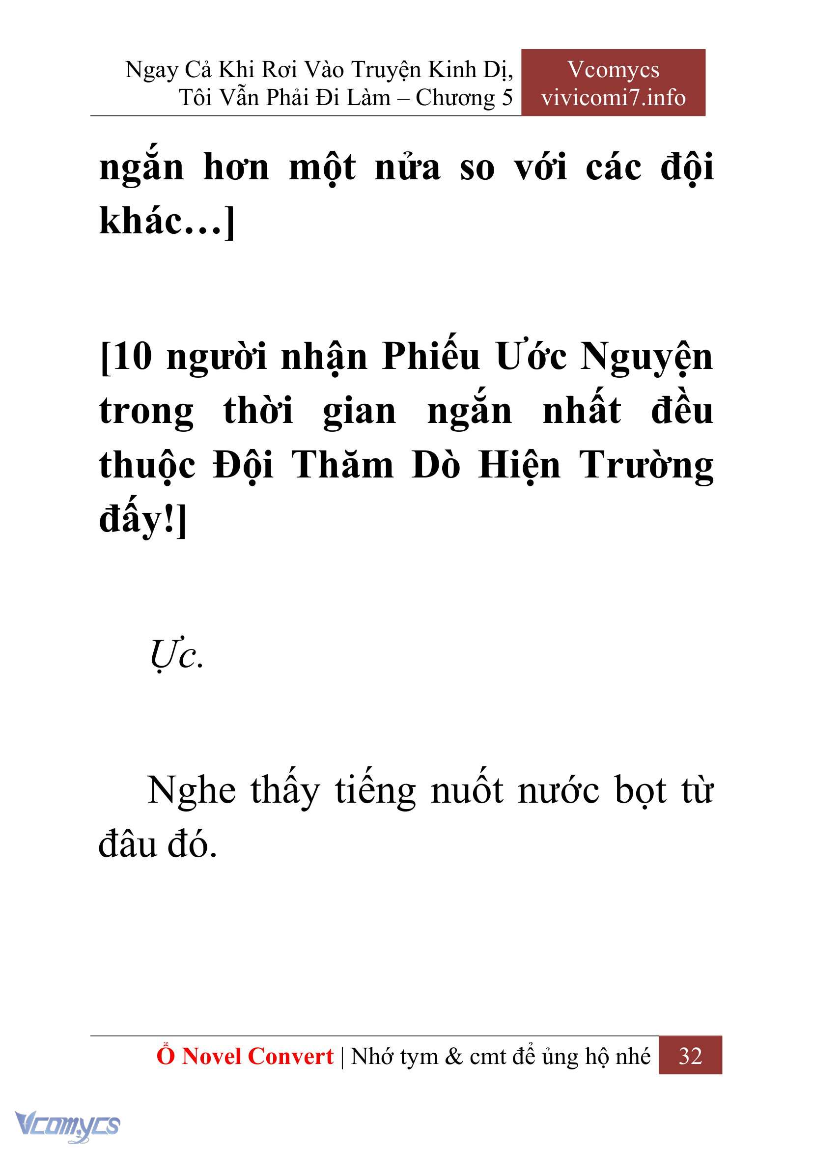 [Novel] Ngay Cả Khi Rơi Vào Truyện Kinh Dị, Tôi Vẫn Phải Đi Làm Chapter 5 - Trang 35