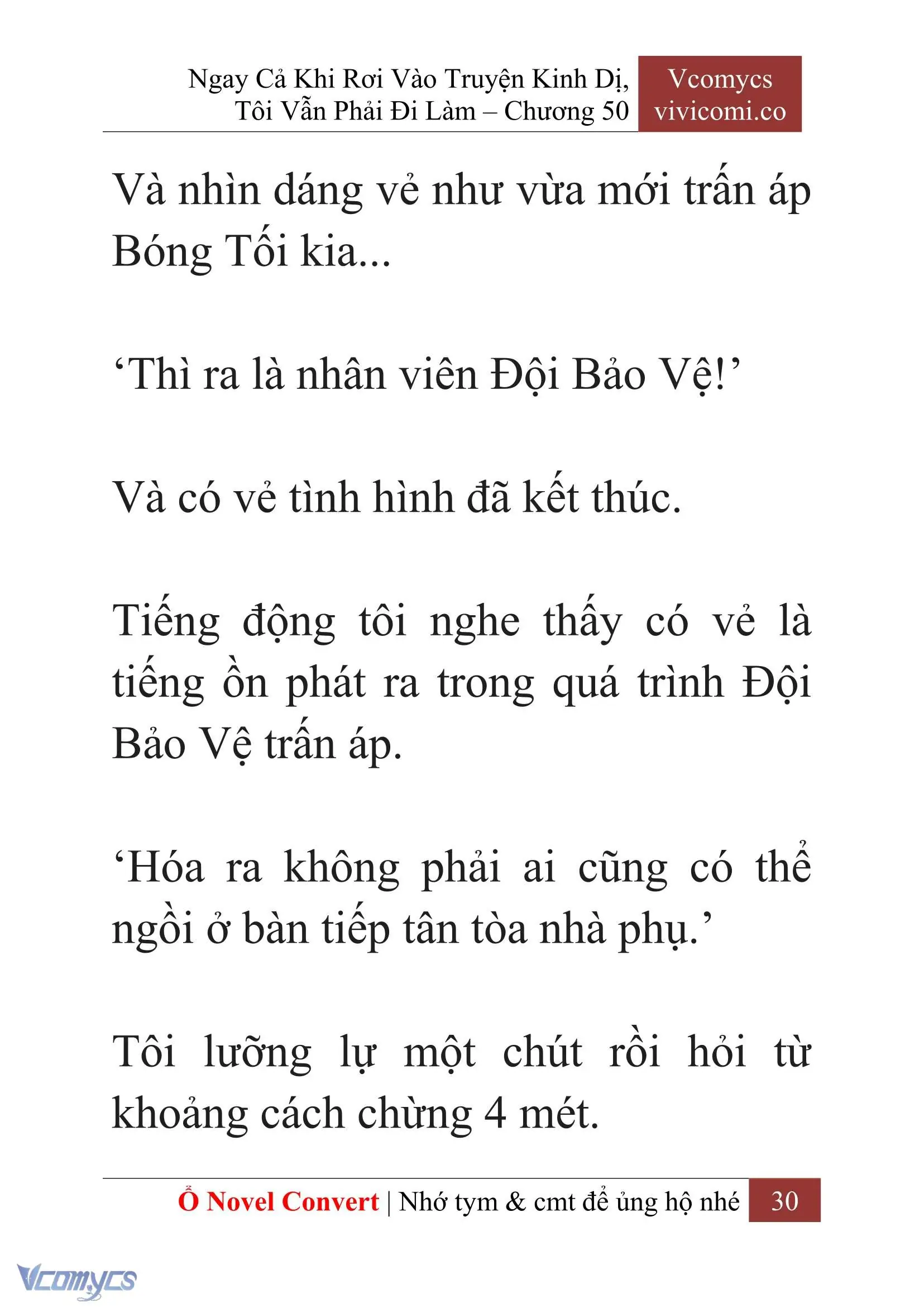 [Novel] Ngay Cả Khi Rơi Vào Truyện Kinh Dị, Tôi Vẫn Phải Đi Làm Chapter 50 - Trang 33
