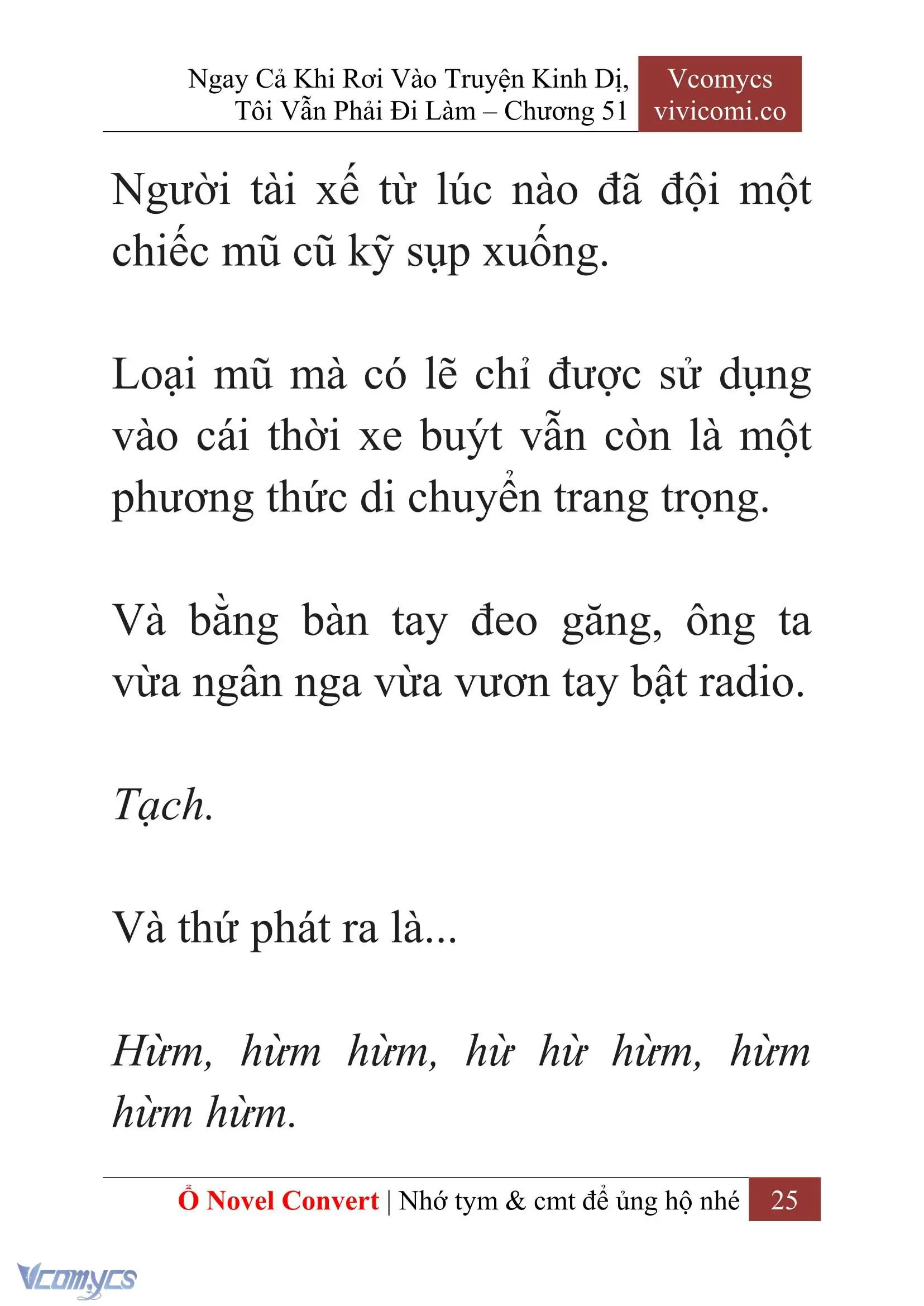 [Novel] Ngay Cả Khi Rơi Vào Truyện Kinh Dị, Tôi Vẫn Phải Đi Làm Chapter 51 - Trang 28