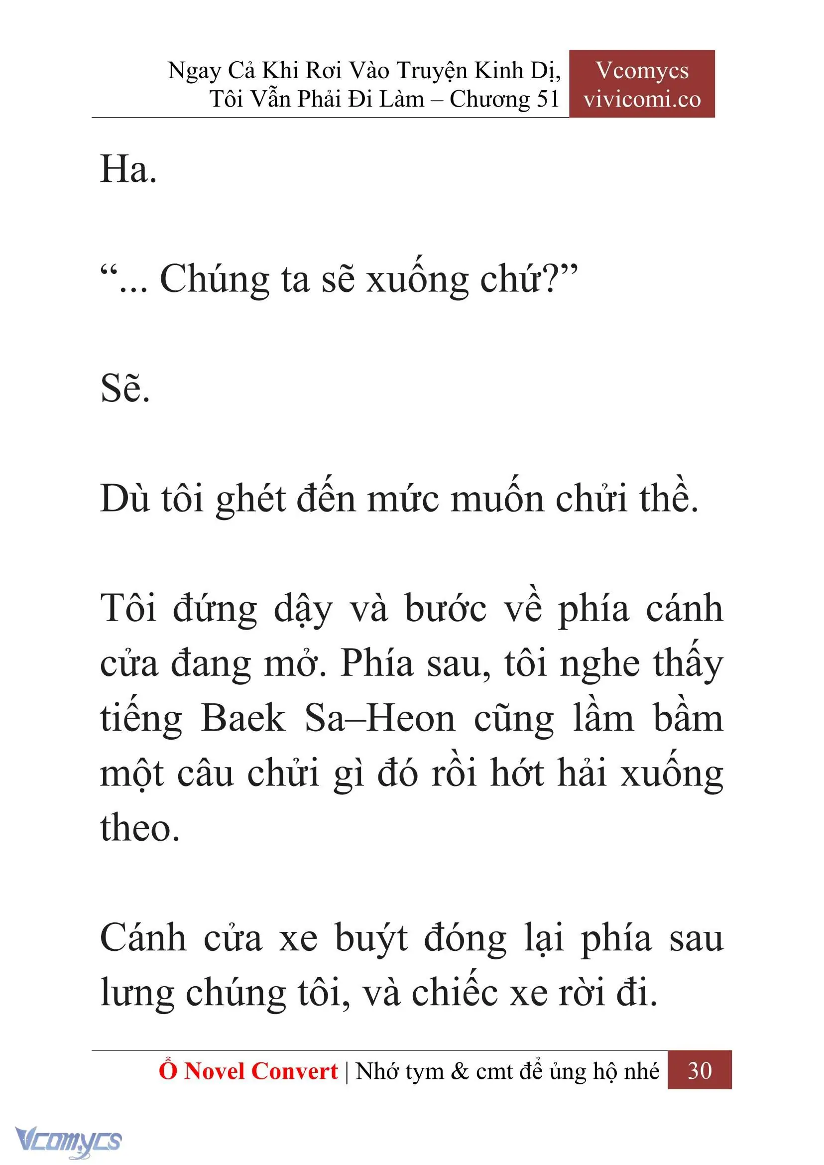 [Novel] Ngay Cả Khi Rơi Vào Truyện Kinh Dị, Tôi Vẫn Phải Đi Làm Chapter 51 - Trang 33