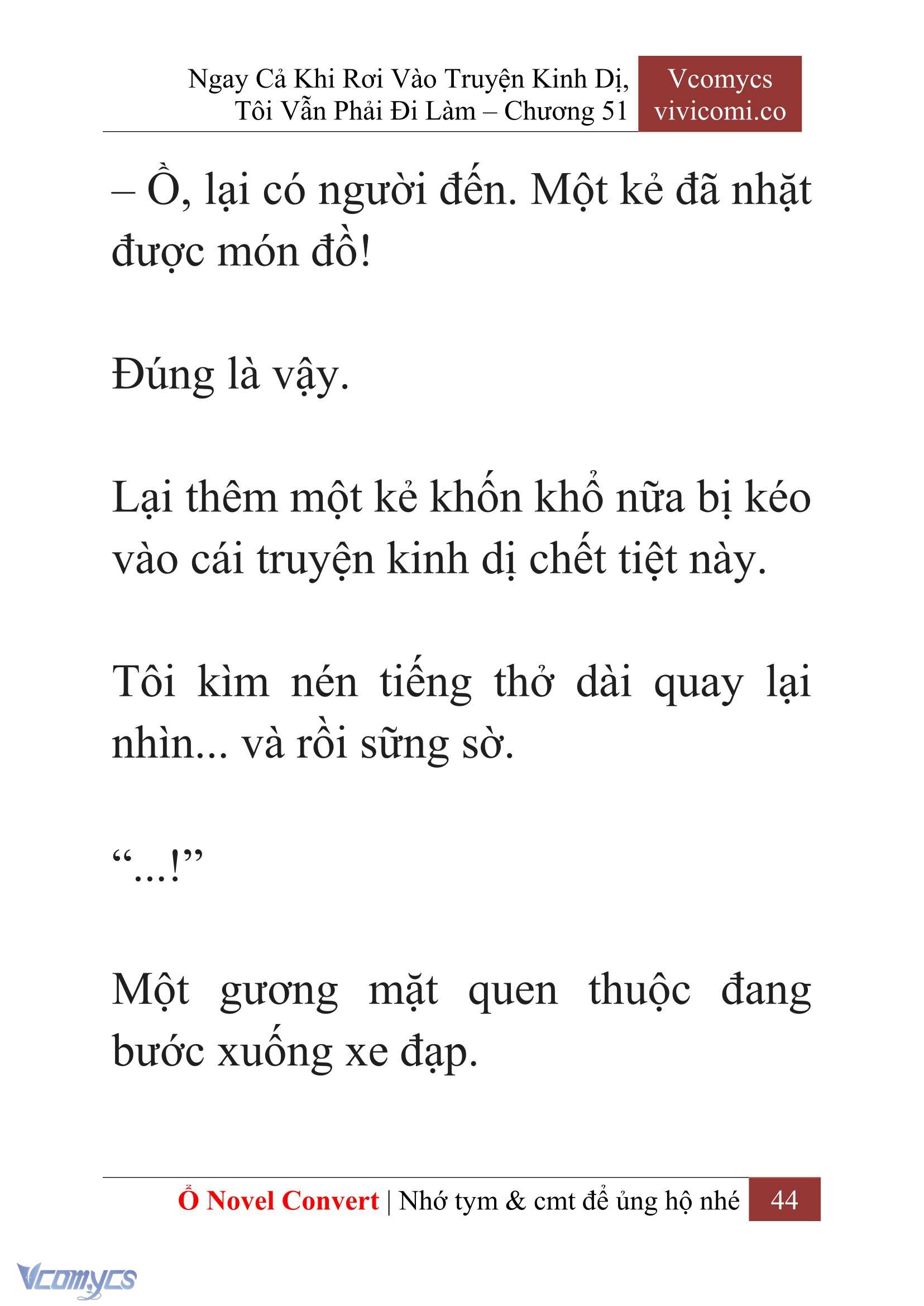 [Novel] Ngay Cả Khi Rơi Vào Truyện Kinh Dị, Tôi Vẫn Phải Đi Làm Chapter 51 - Trang 47