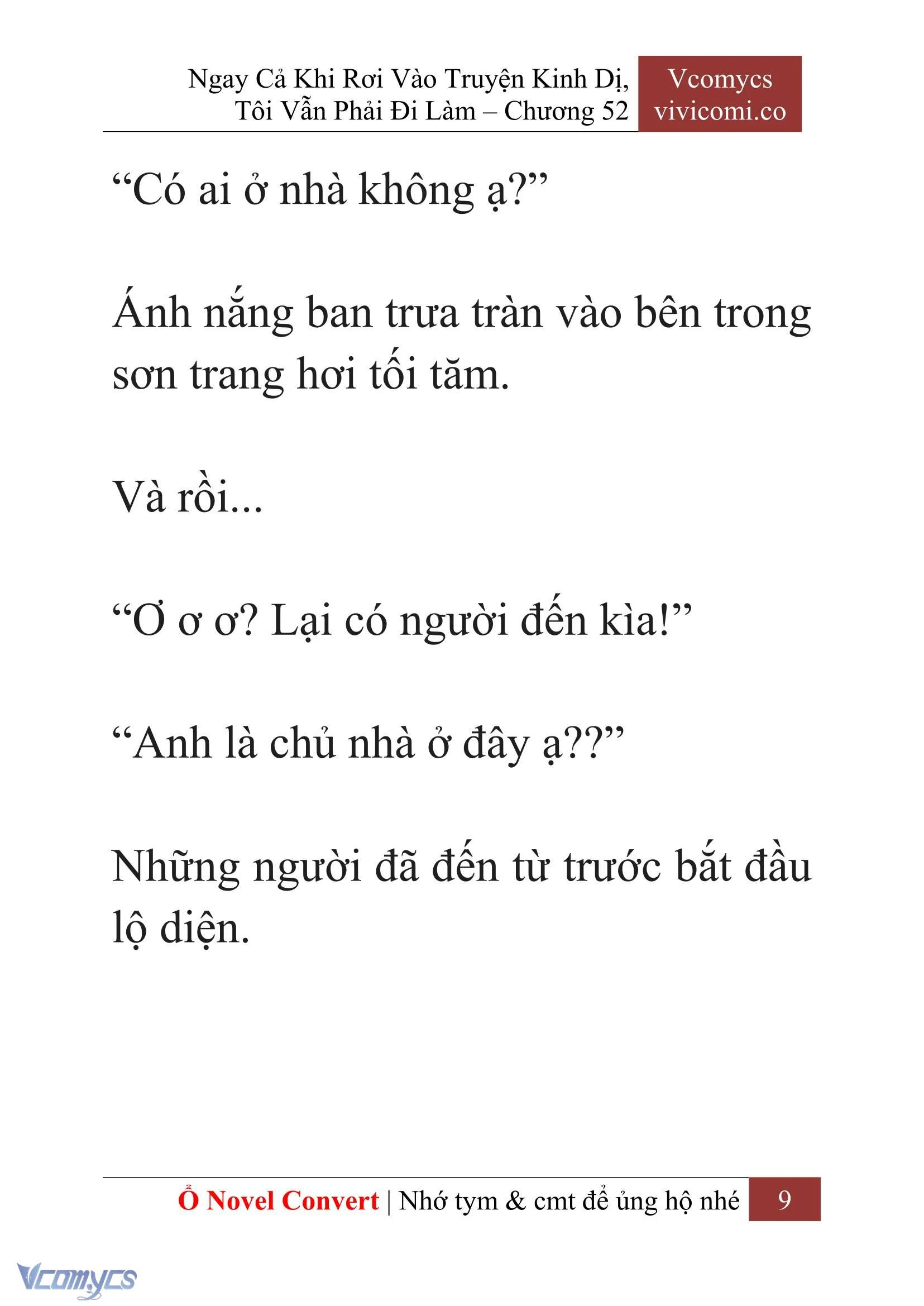 [Novel] Ngay Cả Khi Rơi Vào Truyện Kinh Dị, Tôi Vẫn Phải Đi Làm Chapter 52 - Trang 12