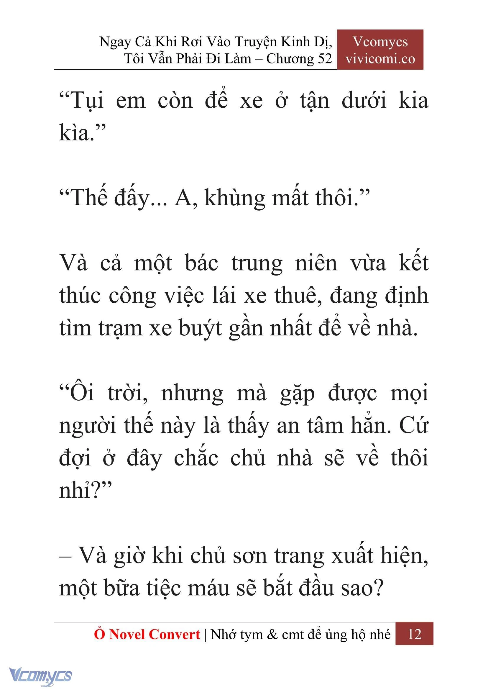 [Novel] Ngay Cả Khi Rơi Vào Truyện Kinh Dị, Tôi Vẫn Phải Đi Làm Chapter 52 - Trang 15
