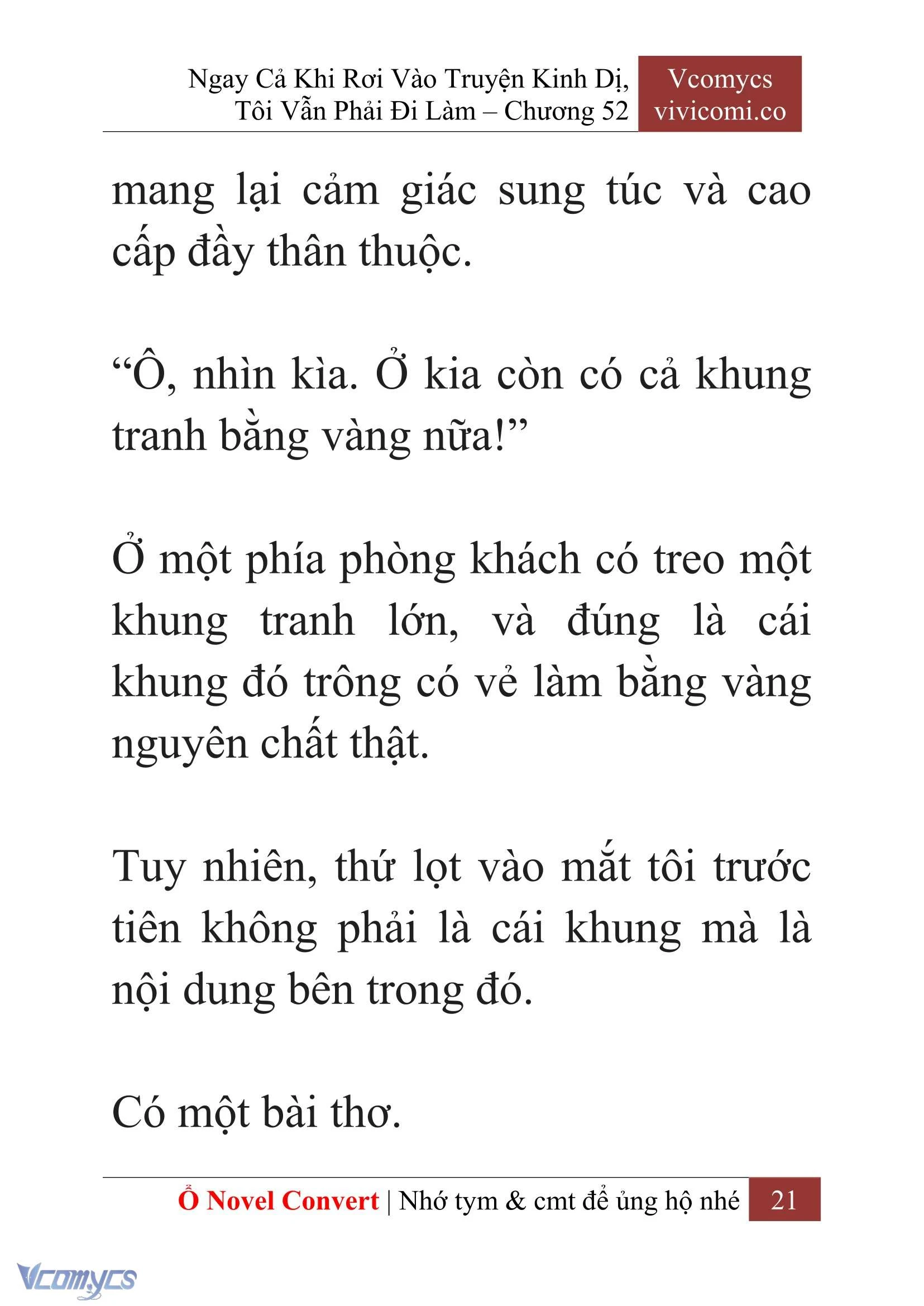 [Novel] Ngay Cả Khi Rơi Vào Truyện Kinh Dị, Tôi Vẫn Phải Đi Làm Chapter 52 - Trang 24