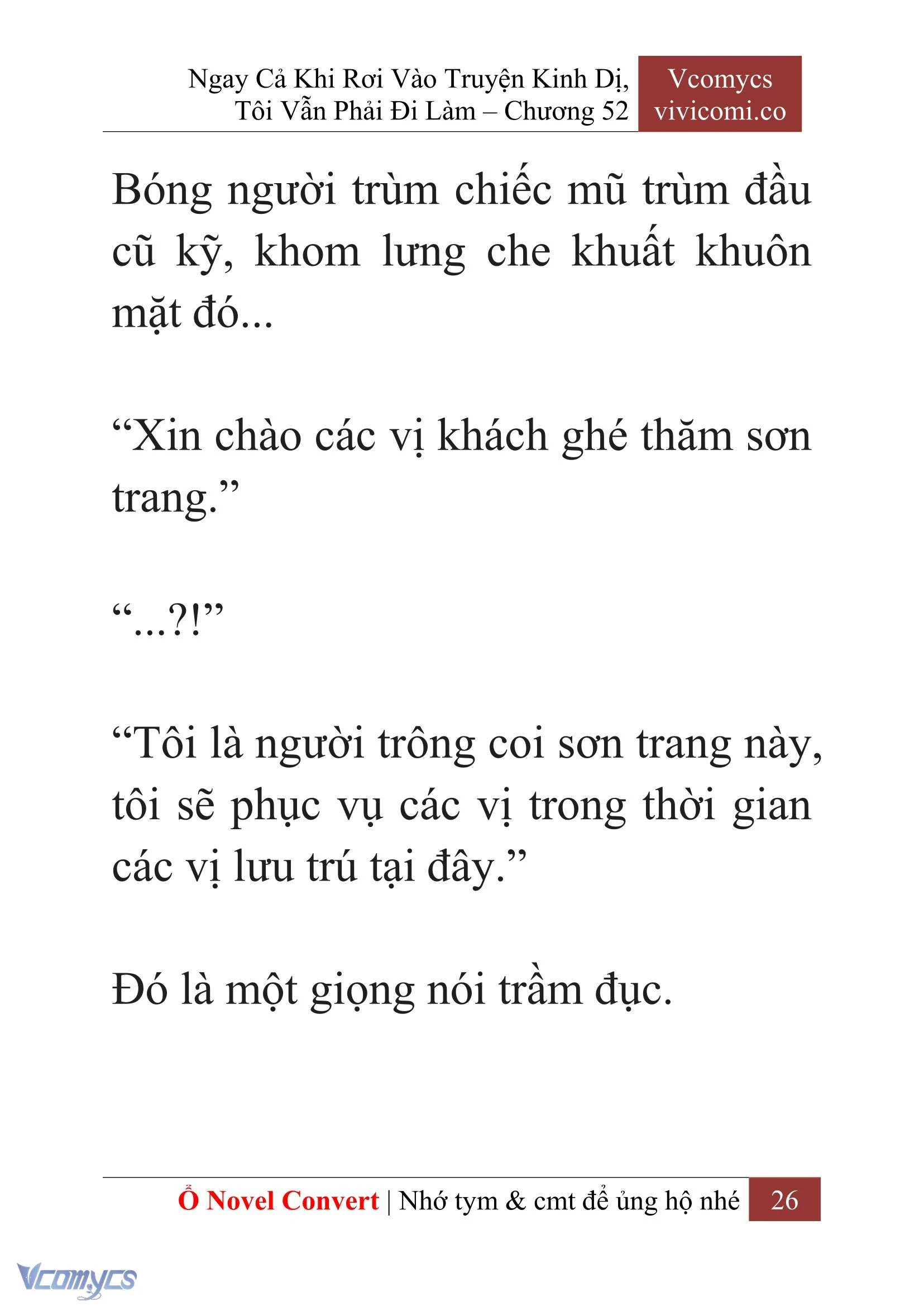 [Novel] Ngay Cả Khi Rơi Vào Truyện Kinh Dị, Tôi Vẫn Phải Đi Làm Chapter 52 - Trang 29