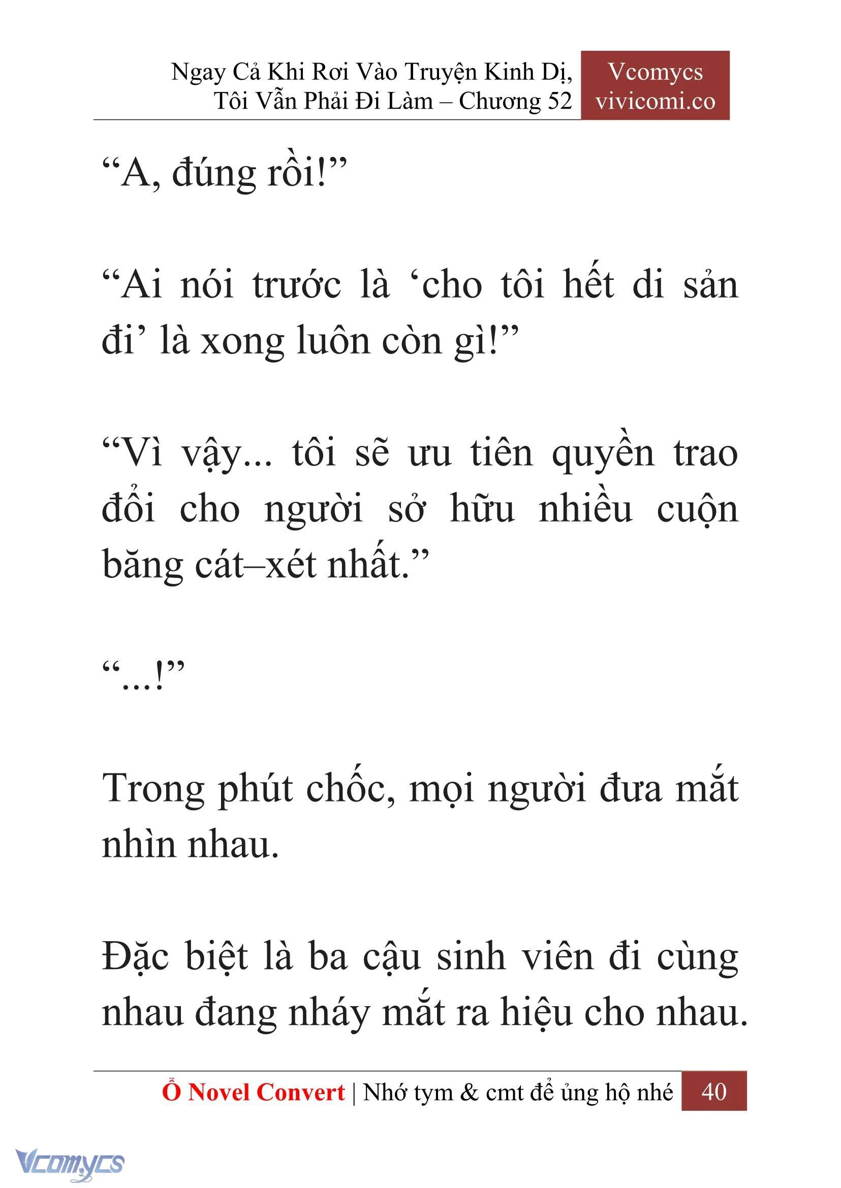 [Novel] Ngay Cả Khi Rơi Vào Truyện Kinh Dị, Tôi Vẫn Phải Đi Làm Chapter 52 - Trang 43