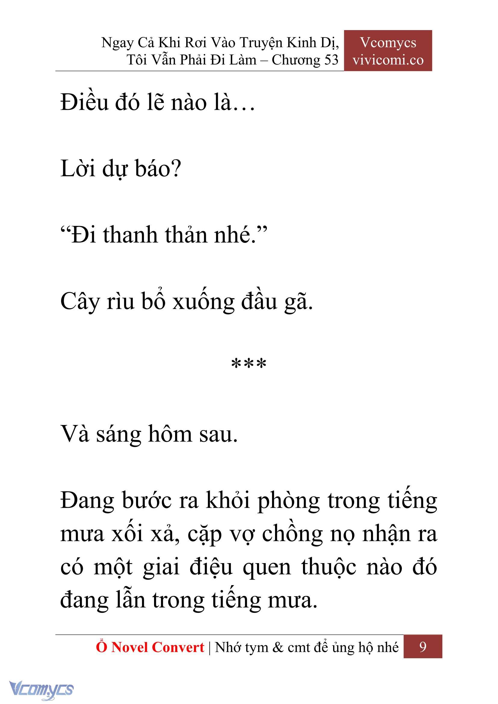 [Novel] Ngay Cả Khi Rơi Vào Truyện Kinh Dị, Tôi Vẫn Phải Đi Làm Chapter 53 - Trang 12