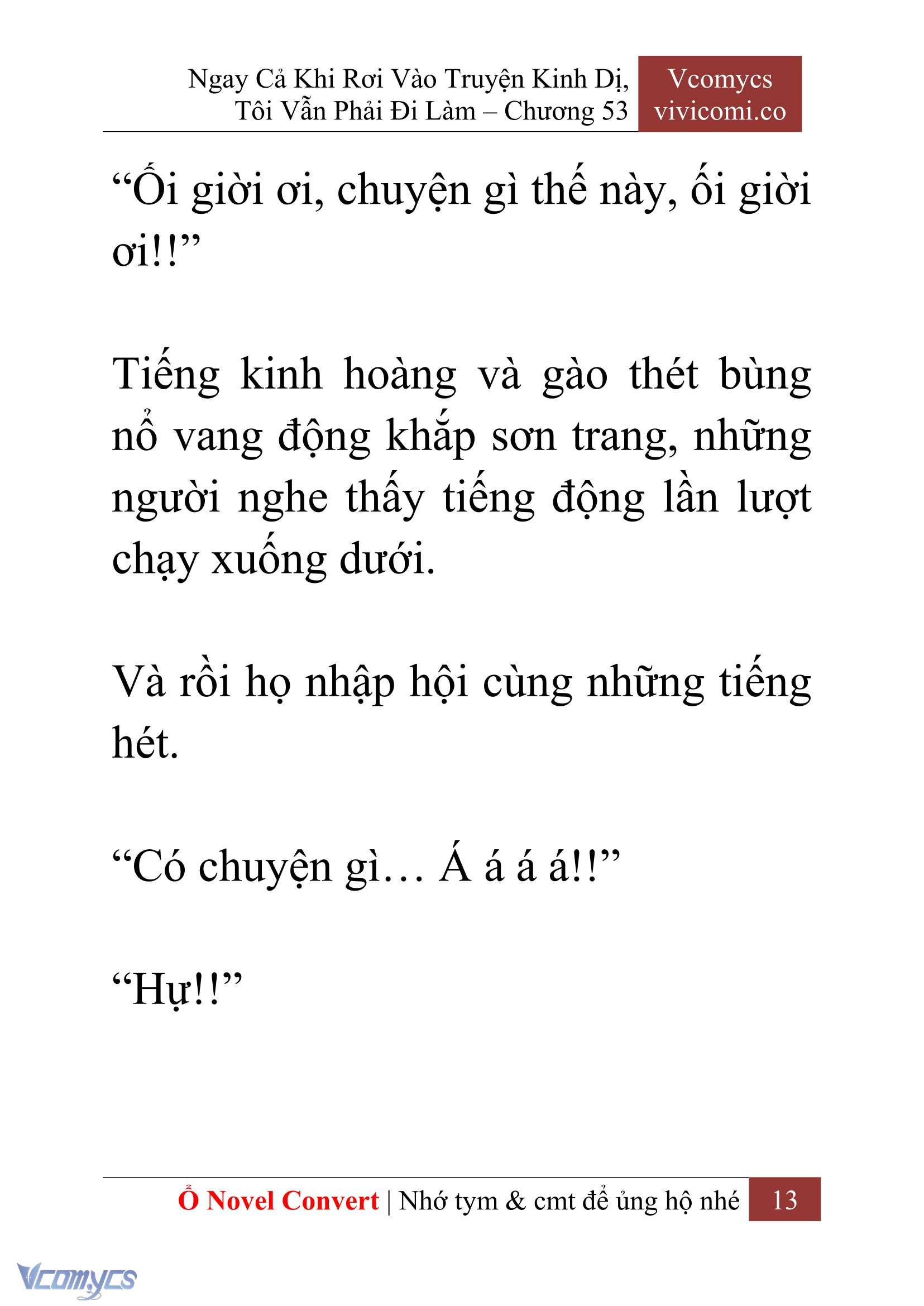 [Novel] Ngay Cả Khi Rơi Vào Truyện Kinh Dị, Tôi Vẫn Phải Đi Làm Chapter 53 - Trang 16