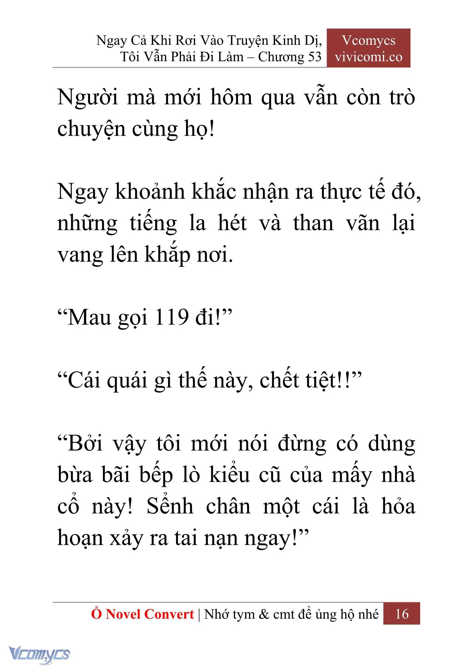 [Novel] Ngay Cả Khi Rơi Vào Truyện Kinh Dị, Tôi Vẫn Phải Đi Làm Chapter 53 - Trang 19
