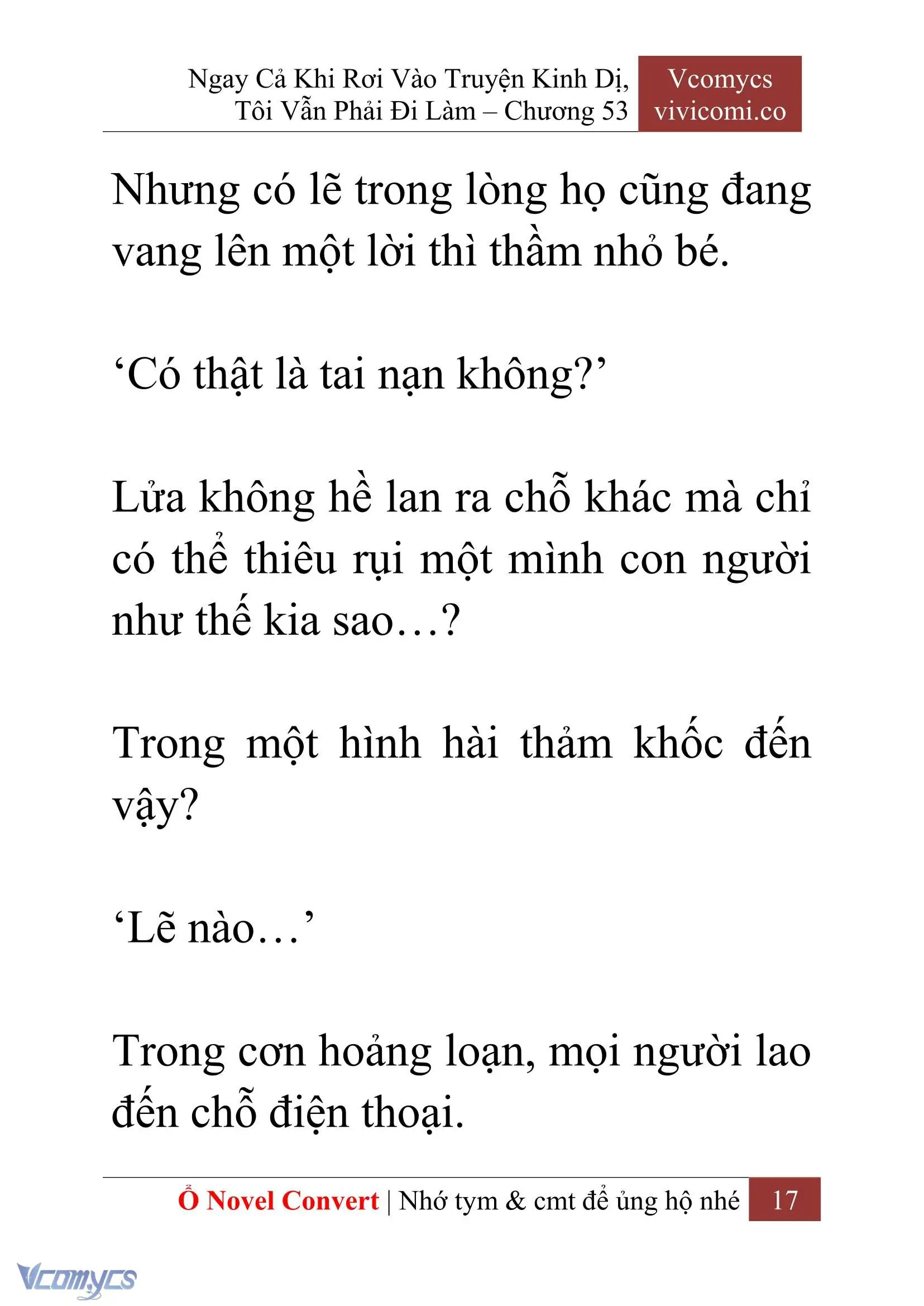 [Novel] Ngay Cả Khi Rơi Vào Truyện Kinh Dị, Tôi Vẫn Phải Đi Làm Chapter 53 - Trang 20
