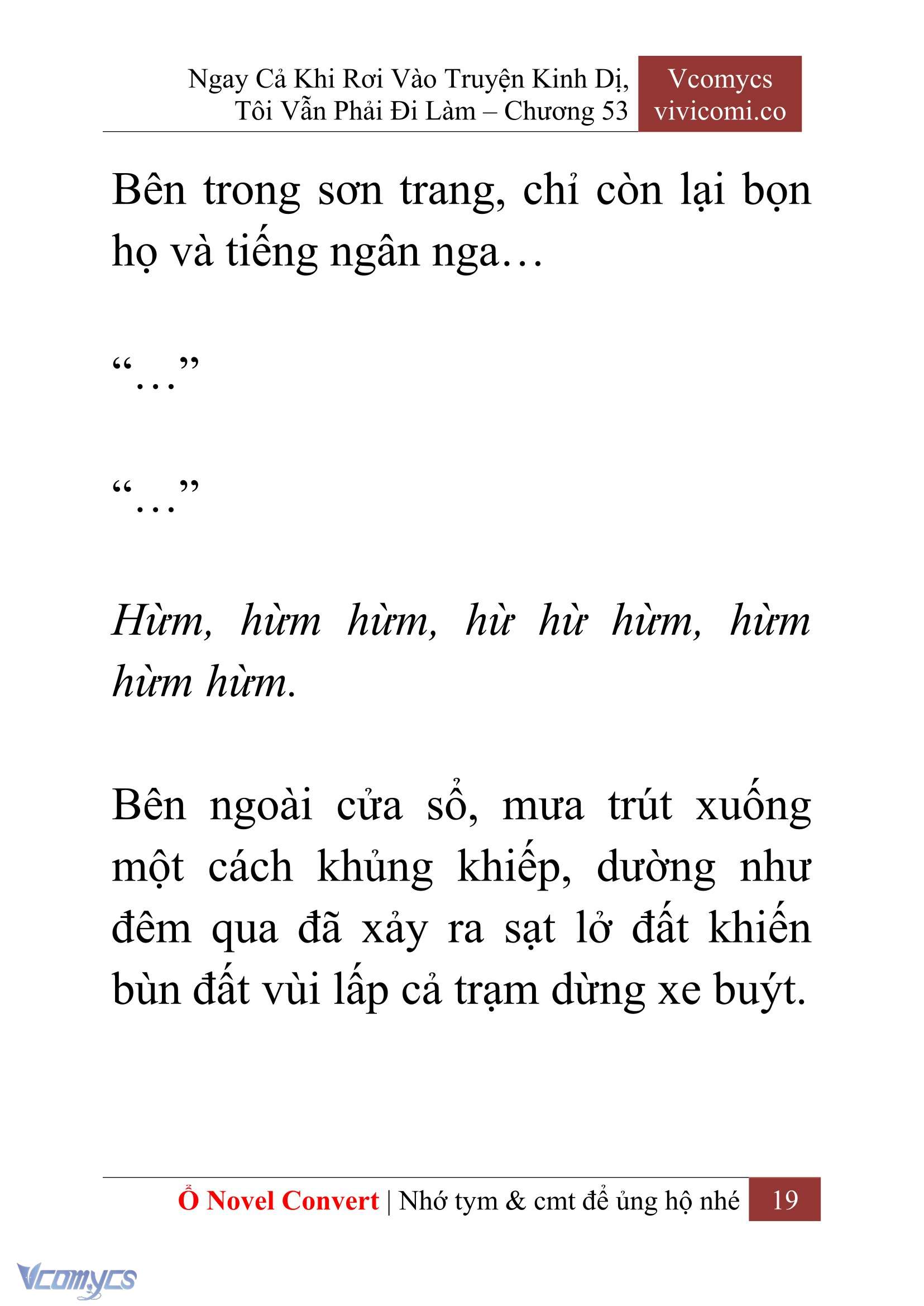 [Novel] Ngay Cả Khi Rơi Vào Truyện Kinh Dị, Tôi Vẫn Phải Đi Làm Chapter 53 - Trang 22