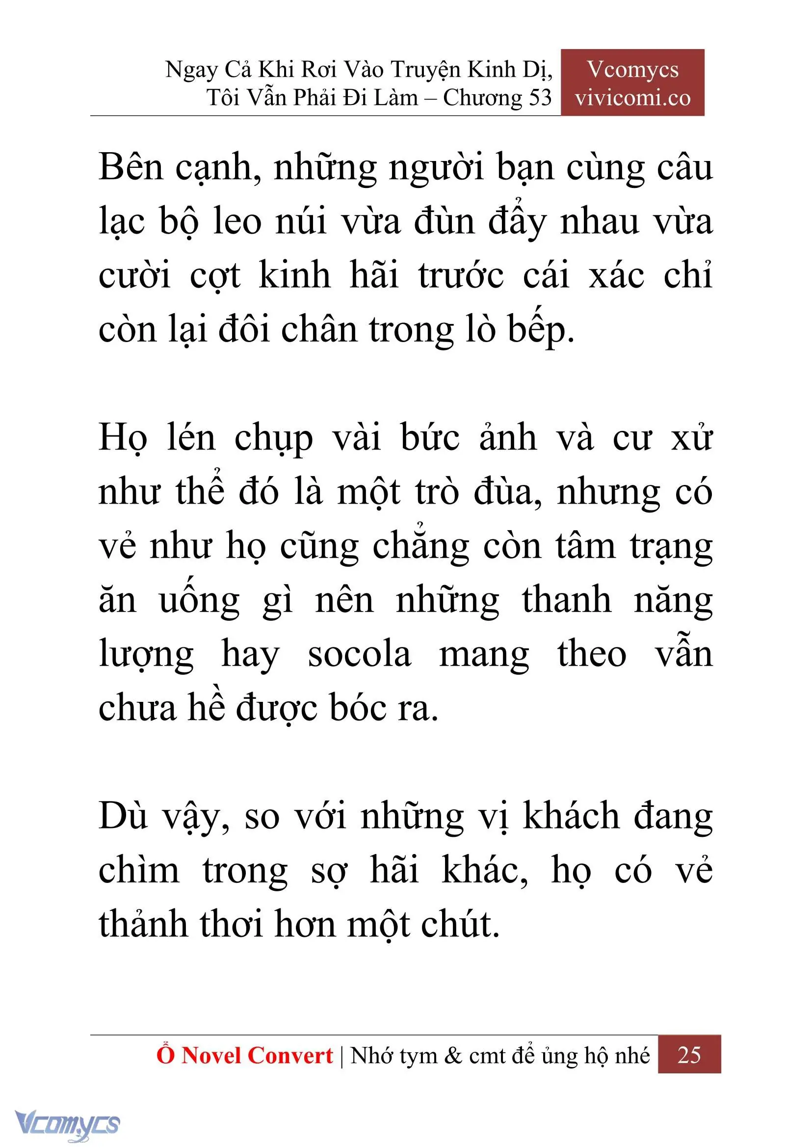 [Novel] Ngay Cả Khi Rơi Vào Truyện Kinh Dị, Tôi Vẫn Phải Đi Làm Chapter 53 - Trang 28